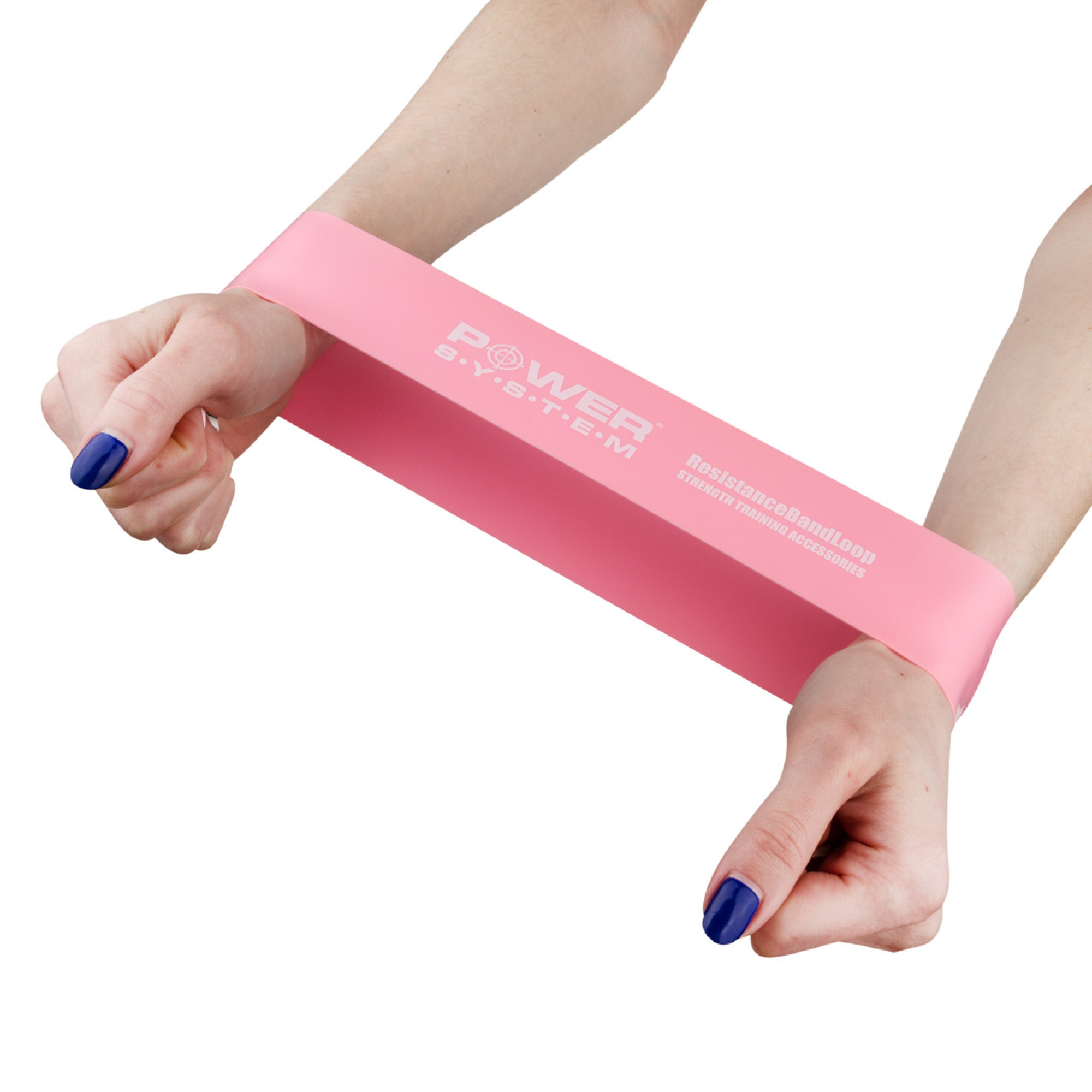 Замкнута стрічка-еспандер Power System PS-4061 Flex Loop Light Pink - 1 - Robinzon.ua