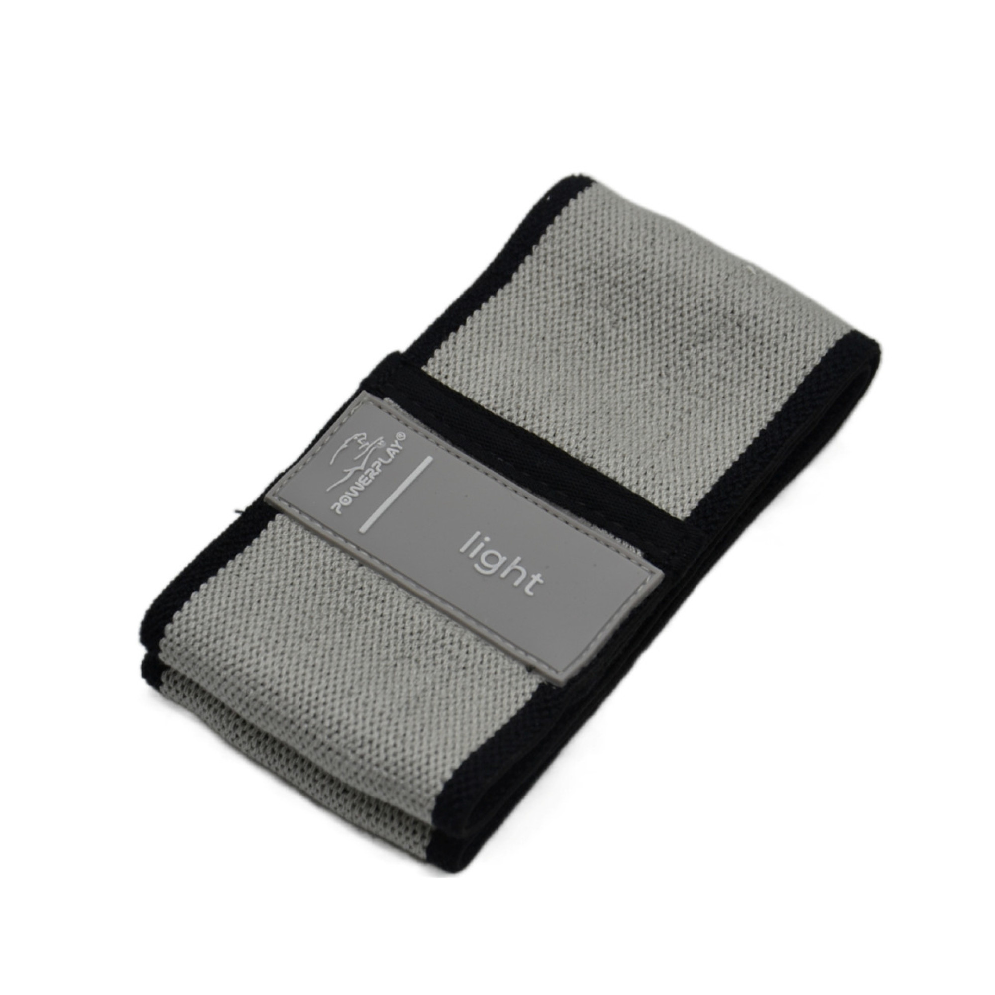 Резинка для фитнеса тканая PowerPlay 4111 S Серая (d_64cm) - 5 - Robinzon.ua