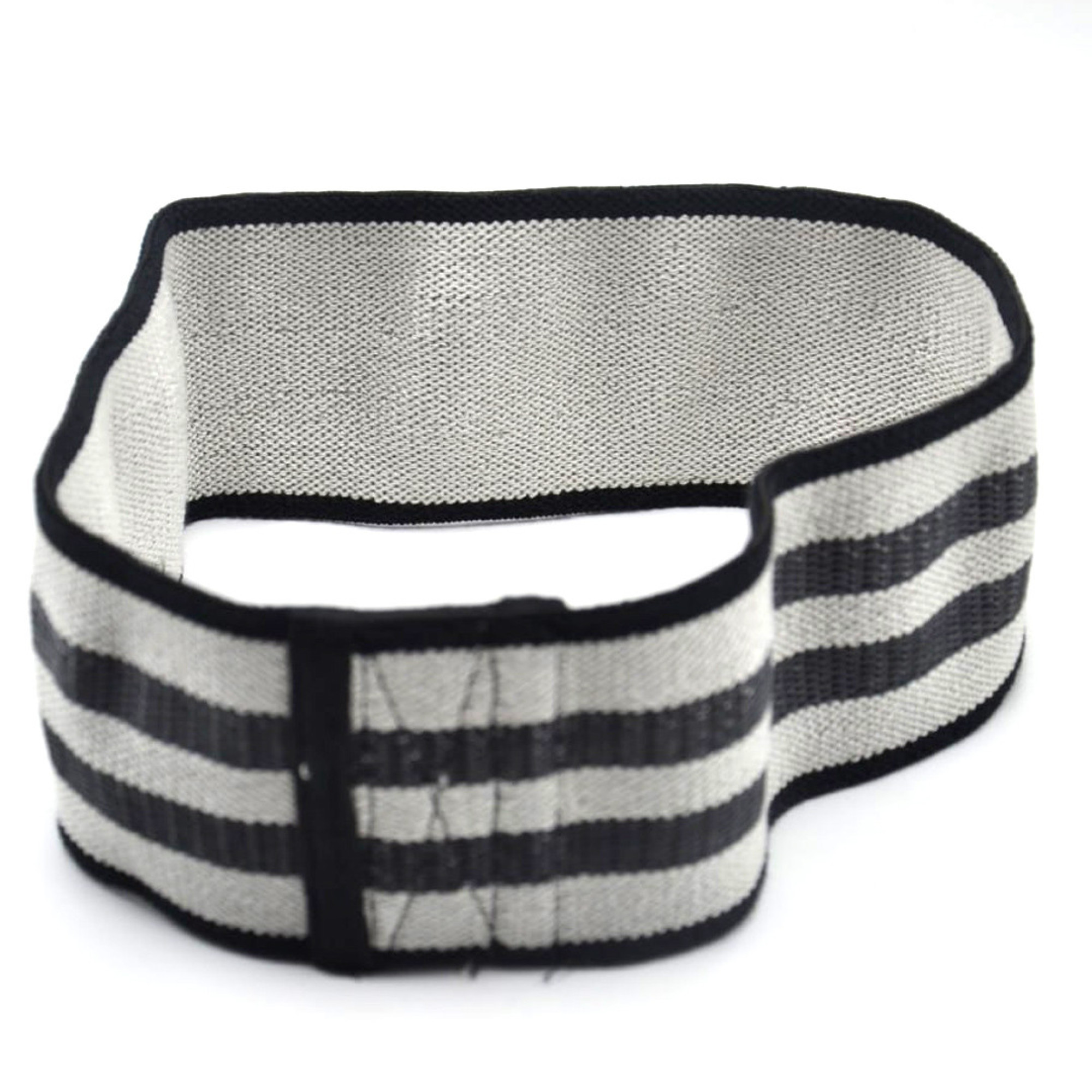 Резинка для фитнеса тканая PowerPlay 4111 S Серая (d_64cm) - 2 - Robinzon.ua