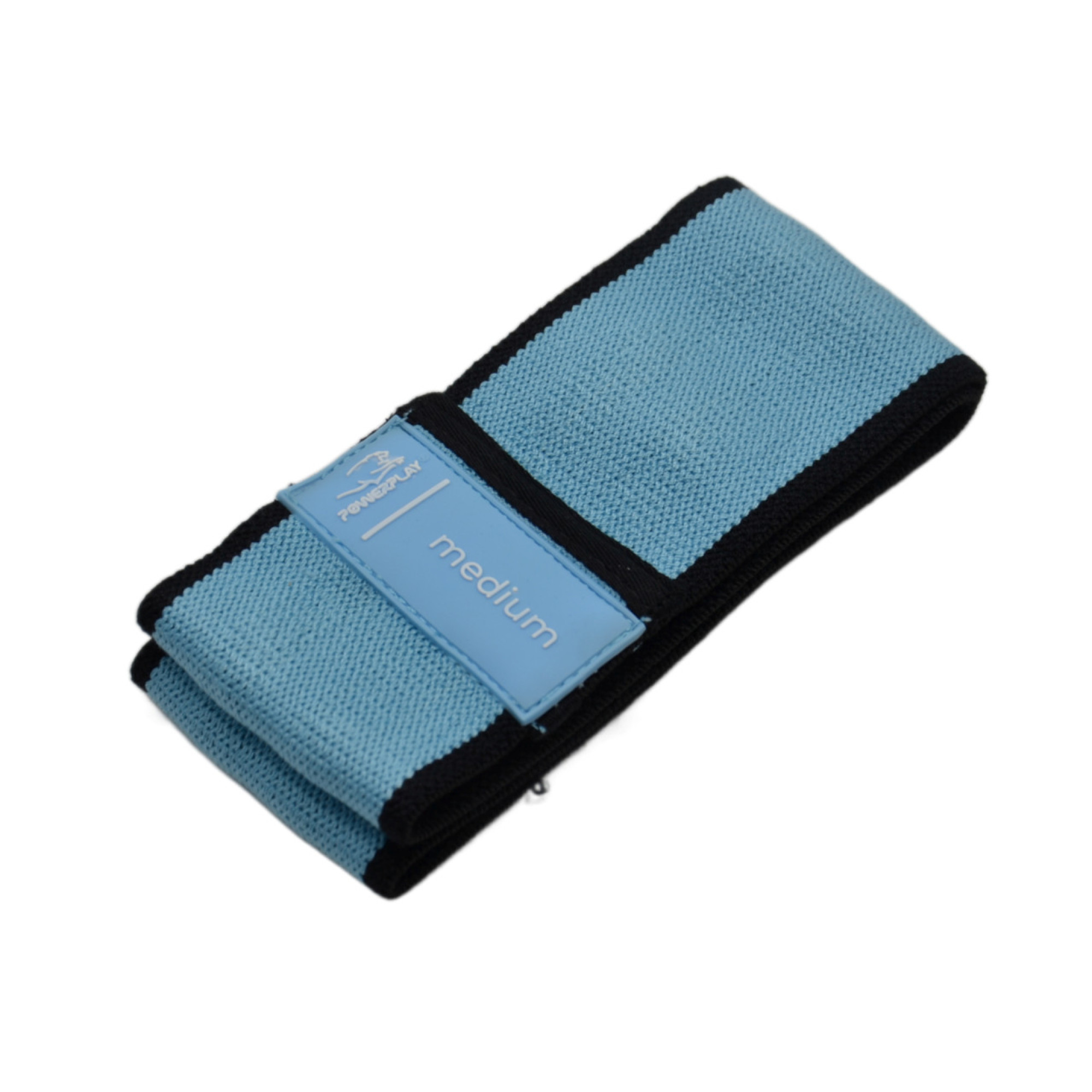 Гумка для фітнесу тканинна PowerPlay 4111 M Medium (d_76cm) блакитний - 5 - Robinzon.ua