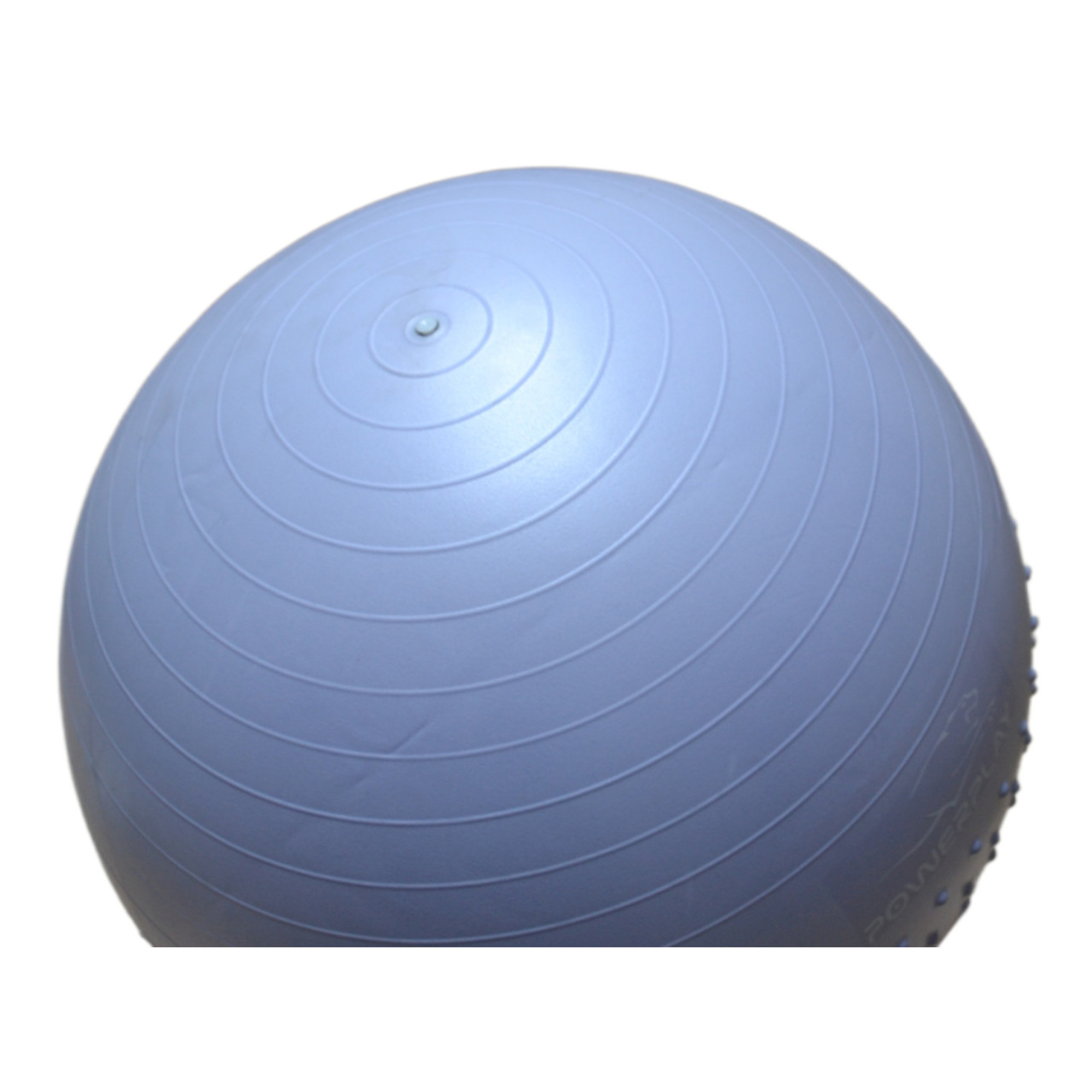 М'яч для фітнесу (фітбол) напівмасажний PowerPlay 4003 &Oslash;75 cm Gymball Sky Blue + насос - 4 - Robinzon.ua
