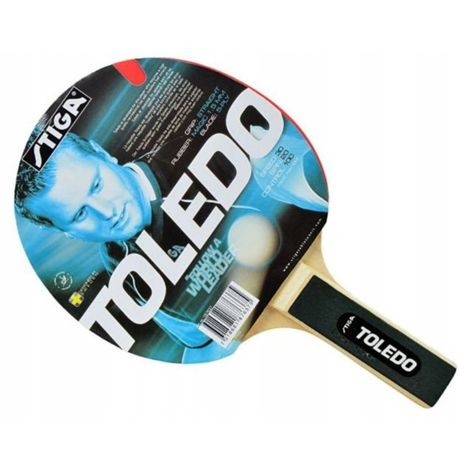 Ракета для гри в настільний теніс Stiga Toledo, 1876-37 - Robinzon.ua