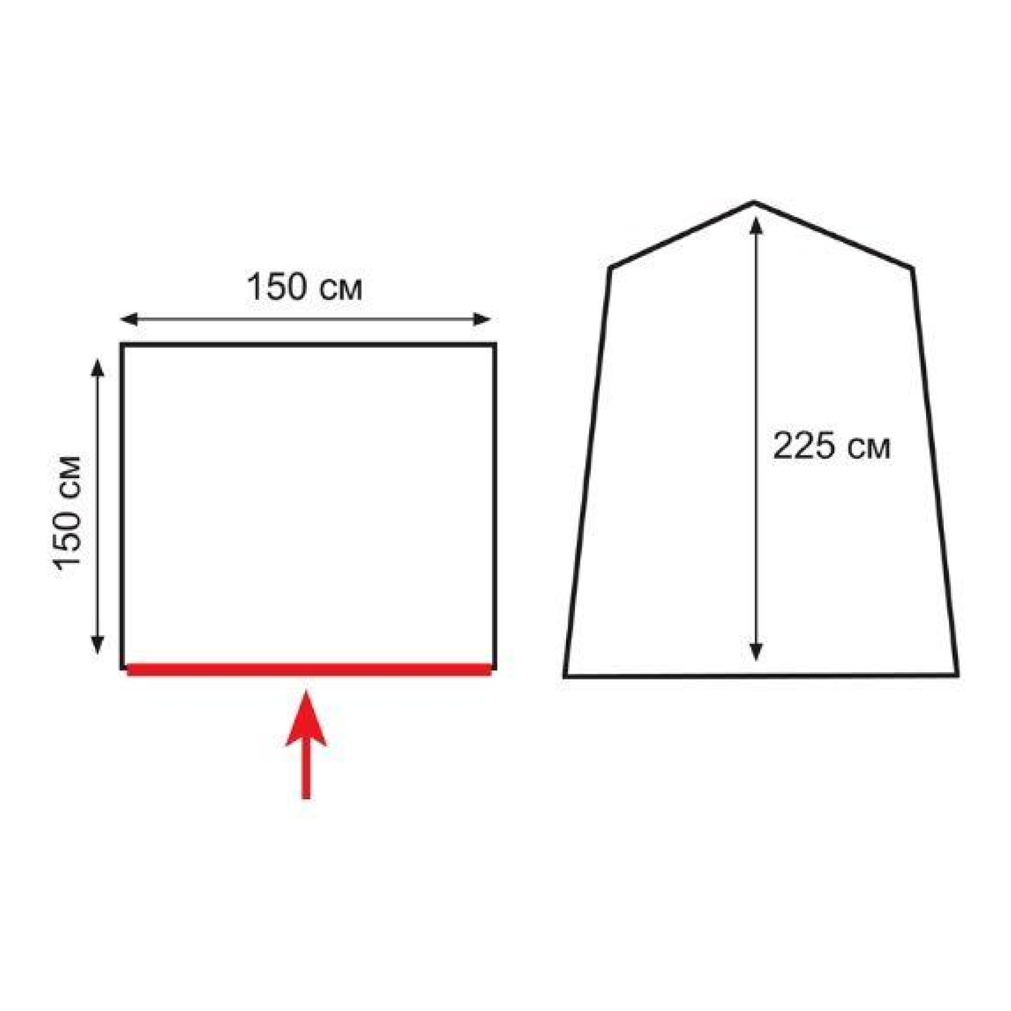 Тент Totem Privat (дуд/туалет) TTT-22 - 1 - Robinzon.ua