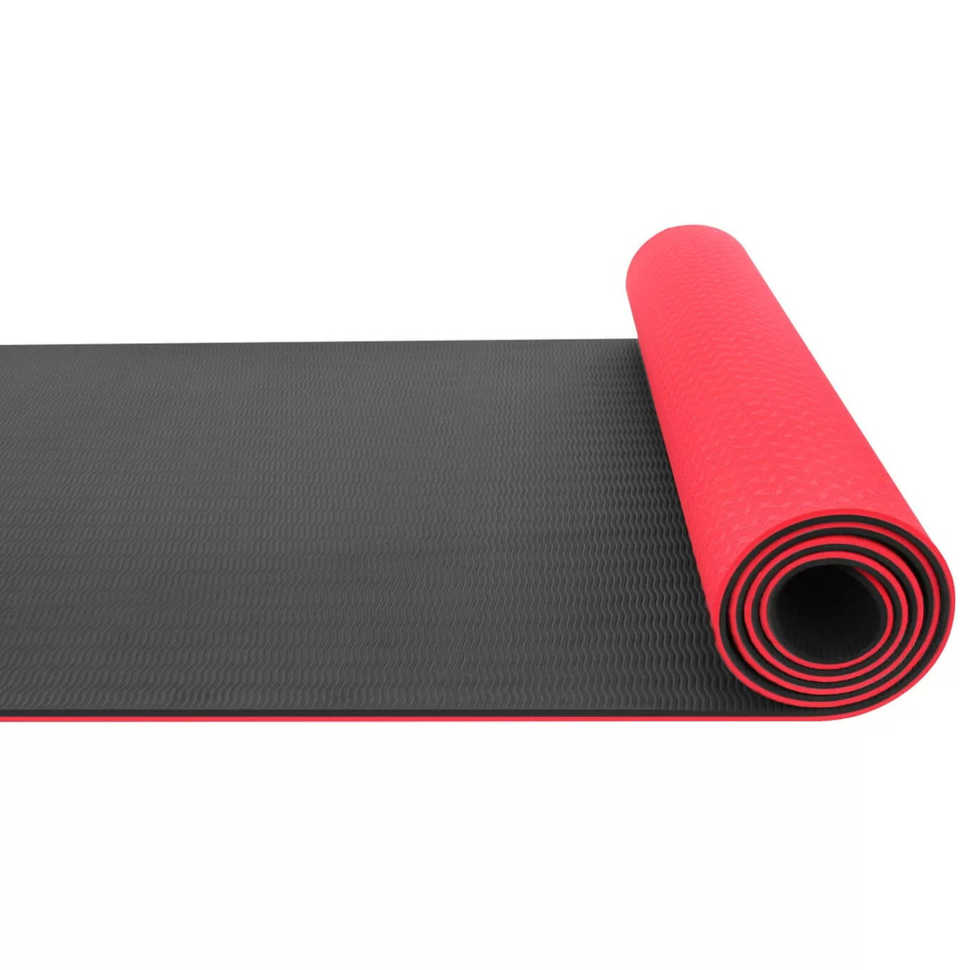 Коврик для йоги и фитнеса Power System Yoga Mat Premium PS-4060 Red - 4 - Robinzon.ua