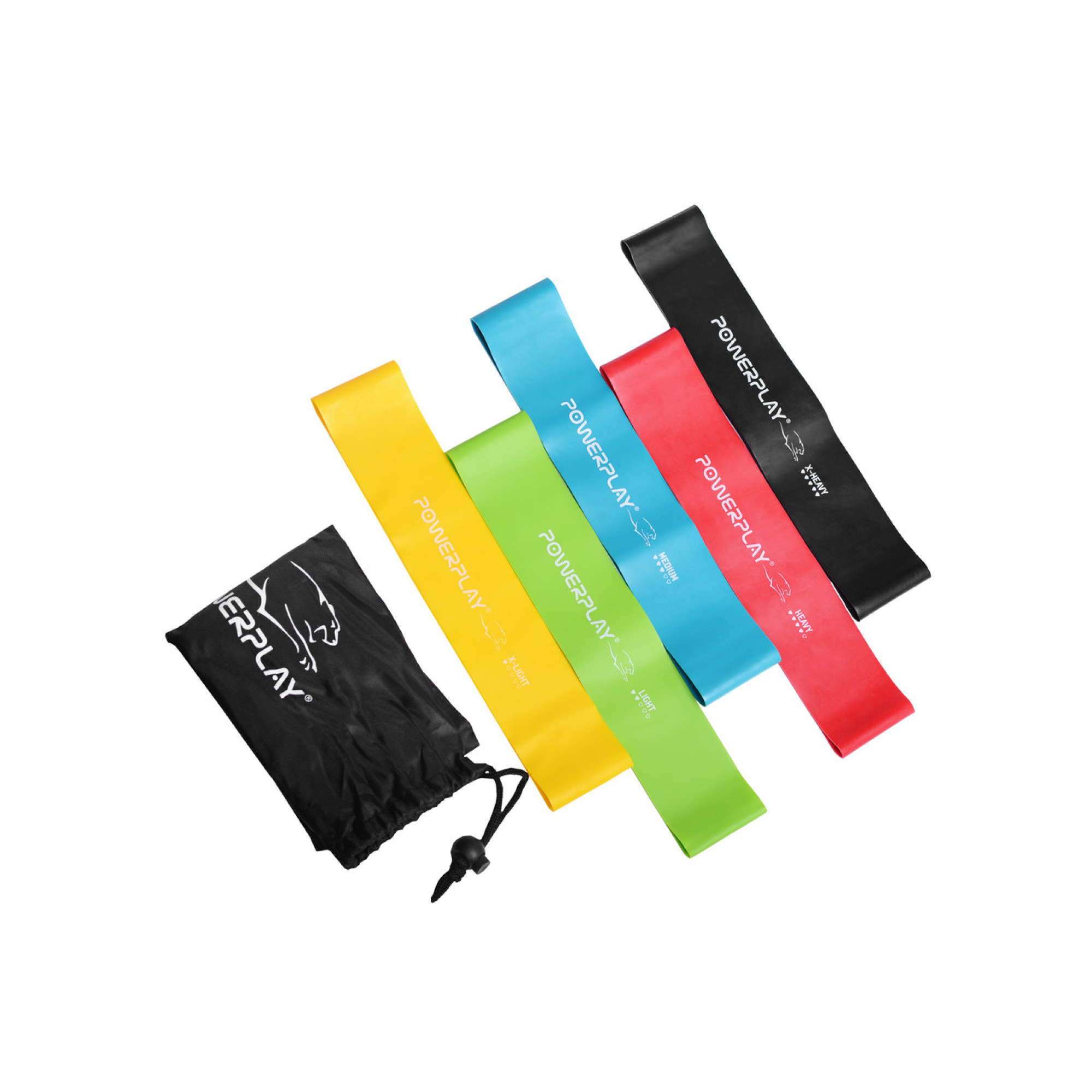 Фітнес-гумки набір із 5 шт PowerPlay 4113 - 5 - Robinzon.ua