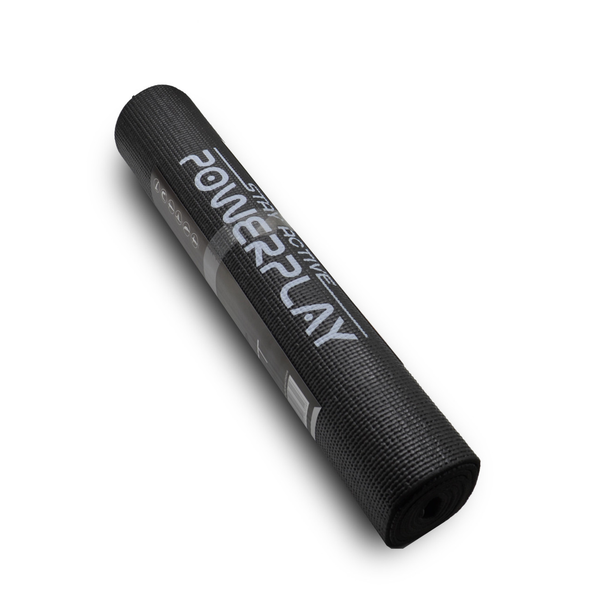 Килимок для йоги та фітнесу PowerPlay 4010 (173*61*0.6) Black - 5 - Robinzon.ua