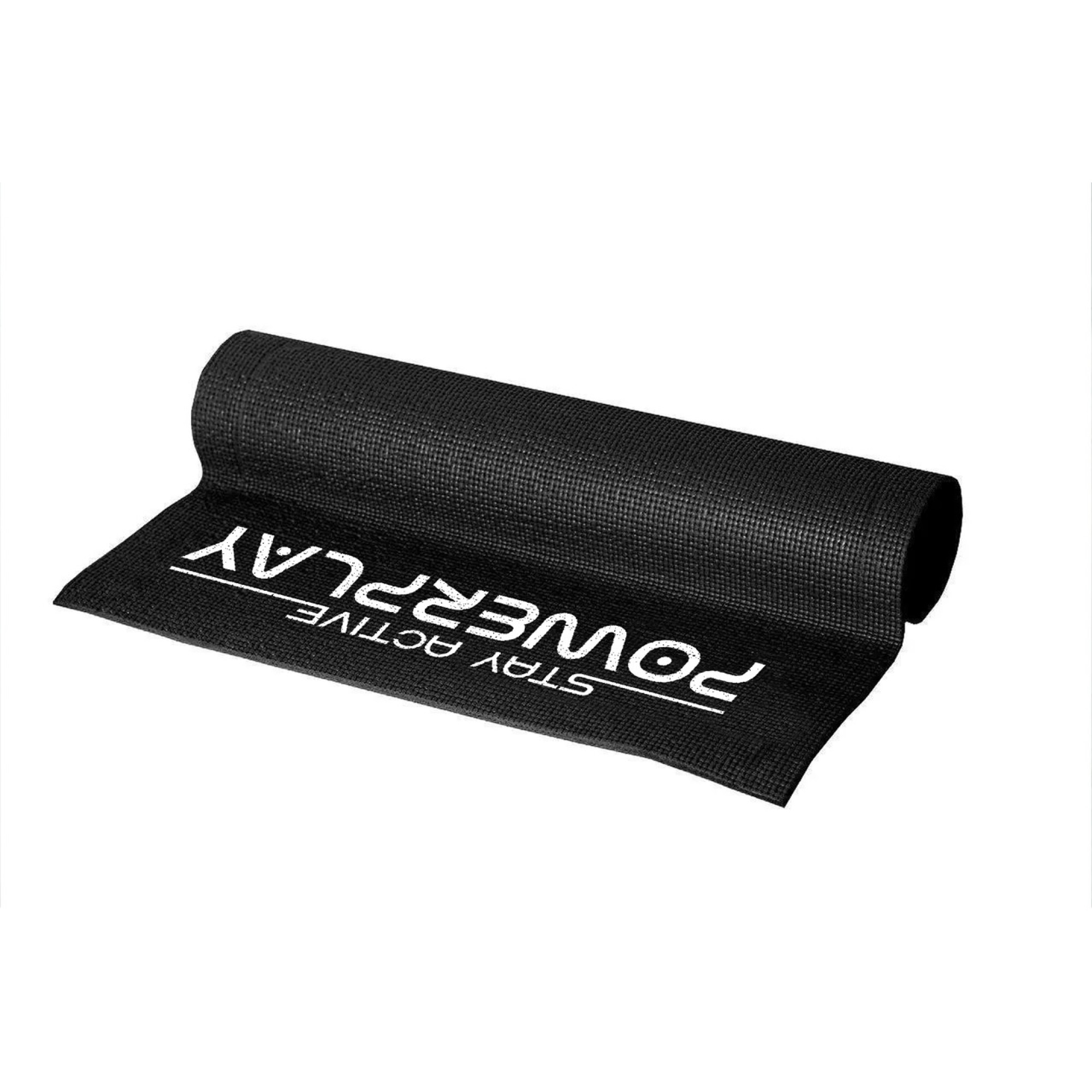 Килимок для йоги та фітнесу PowerPlay 4010 (173*61*0.6) Black - 1 - Robinzon.ua