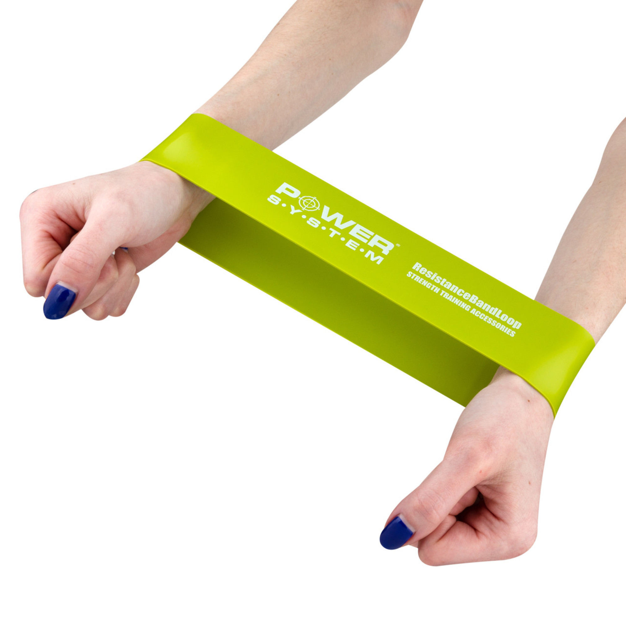 Замкнута стрічка-еспандер Power System PS-4062 Flex Loop Medium Green - 1 - Robinzon.ua