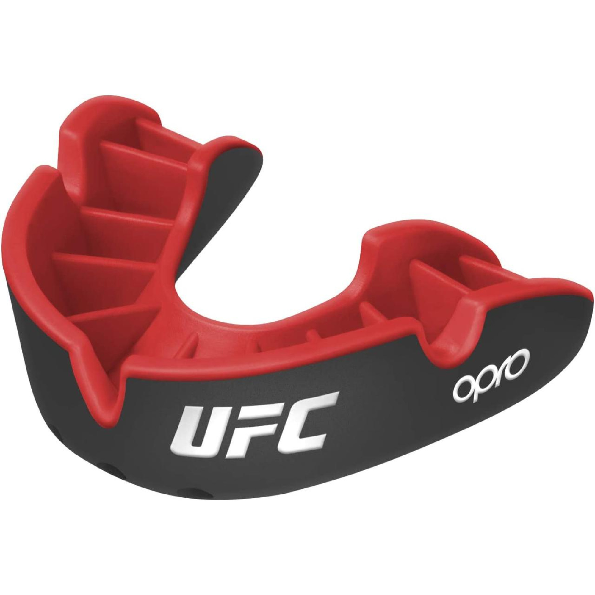 Капа боксерская OPRO Silver UFC Hologram взрослая (возраст 11+) Black/Red (ufc.102514001) - 1 - Robinzon.ua