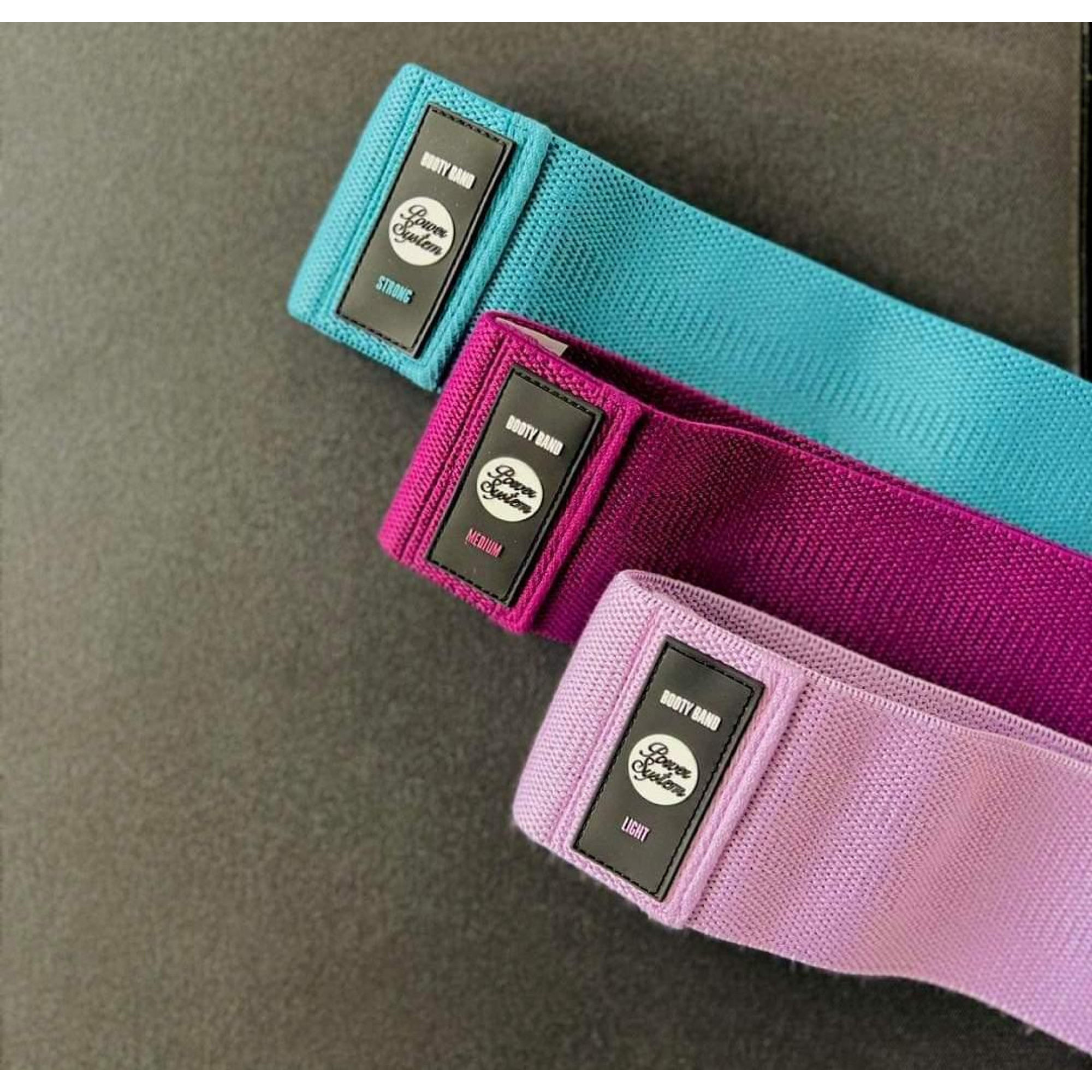 Набор тканевых резинок для пилатеса Power System PS-4097 Booty Band Set - 6 - Robinzon.ua