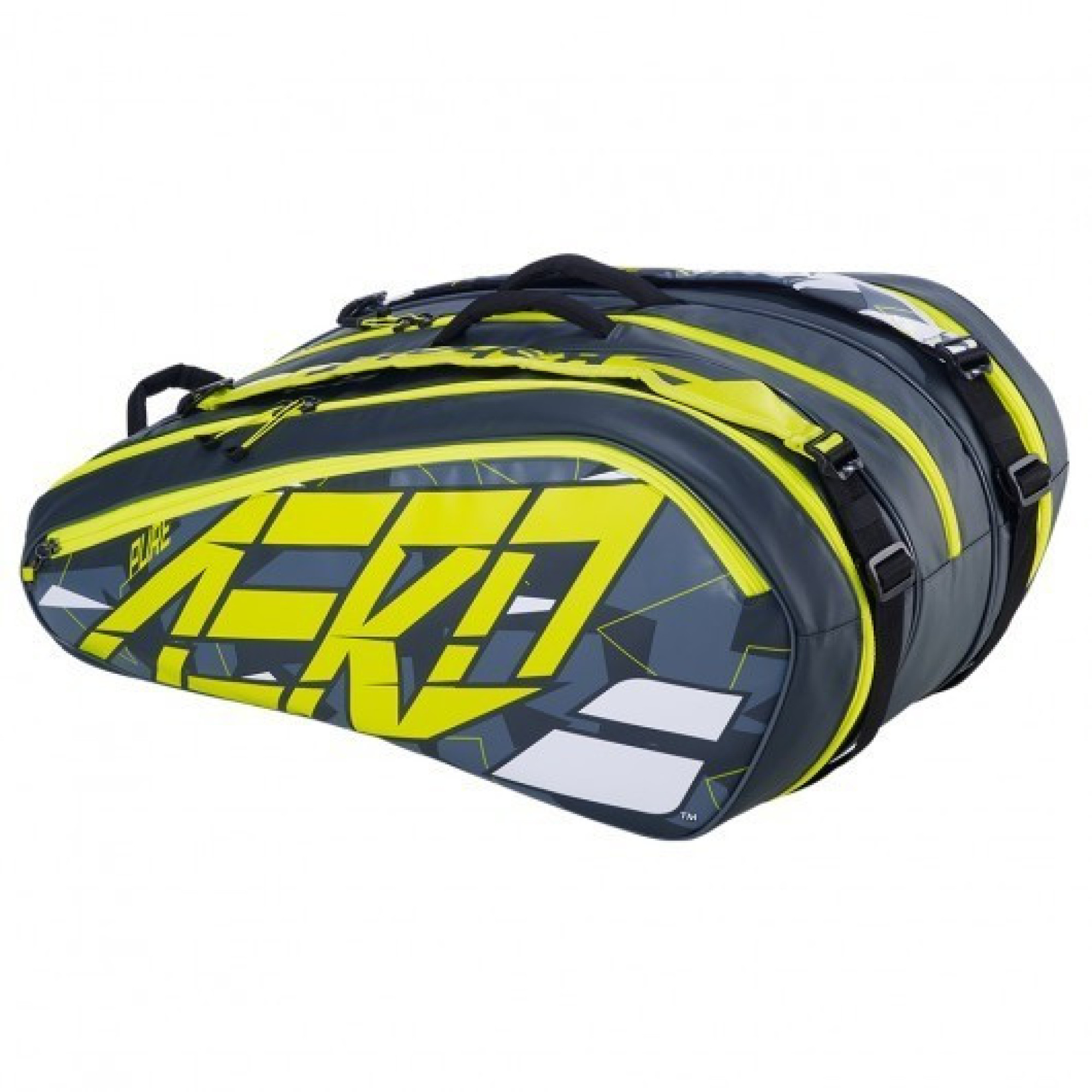 Чохол Babolat RH X 12 Pure Aero GREY/YELLOW/WHITE 751221/370 - 1 - Robinzon.ua