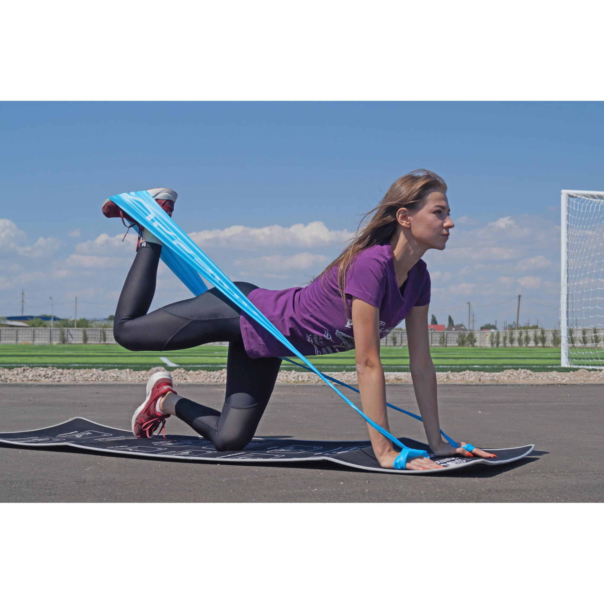 Стрічка-еспандер для фітнесу та реабілітації PowerPlay 4112 0.4мм MediBand Light Синя (6.8 кг) - 3 Стрічка-еспандер для фітнесу та реабілітації PowerPlay 4112 0.4мм MediBand Light Синя (6.8 кг) - 3 - Robinzon.ua