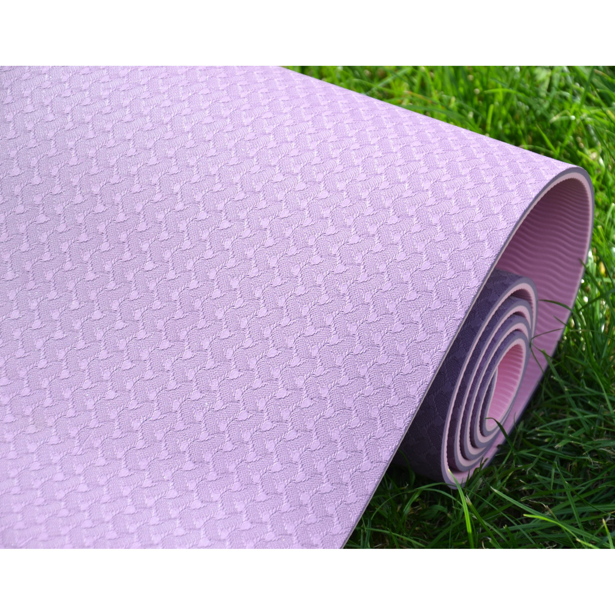 Коврик для йоги и фитнеса Power System PS-4060 TPE Yoga Mat Premium Purple (183х61х0.6) - 6 Коврик для йоги и фитнеса Power System PS-4060 TPE Yoga Mat Premium Purple (183х61х0.6) - 6 - Robinzon.ua