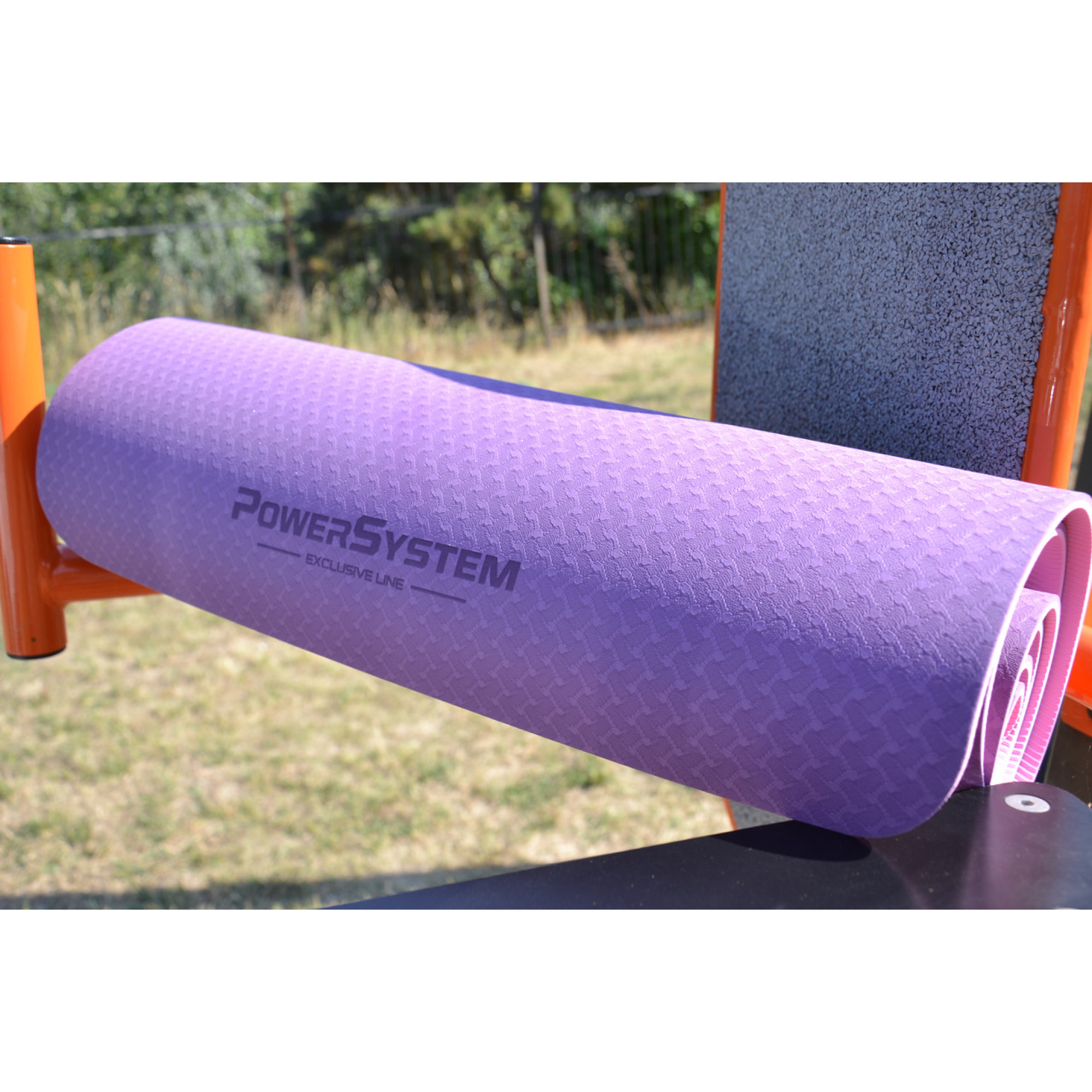 Коврик для йоги и фитнеса Power System PS-4060 TPE Yoga Mat Premium Purple (183х61х0.6) - 5 Коврик для йоги и фитнеса Power System PS-4060 TPE Yoga Mat Premium Purple (183х61х0.6) - 5 - Robinzon.ua
