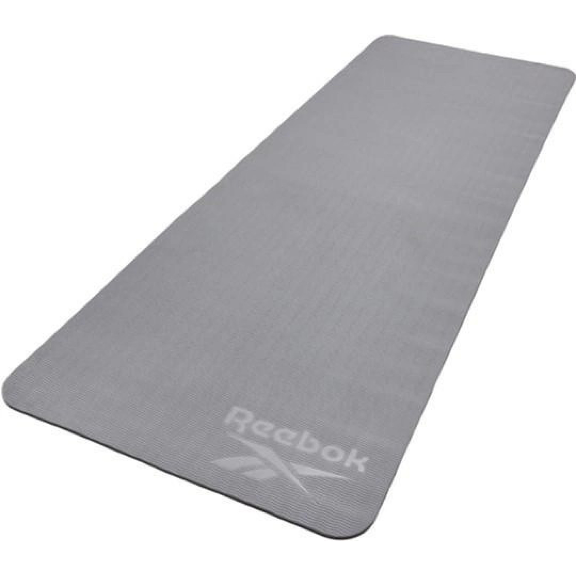 Двосторонній килимок для йоги Reebok Double Sided 4 mm Yoga Mat сірий Уні 173 х 61 х 0,4 см RAYG-11042BKGR - Robinzon.ua