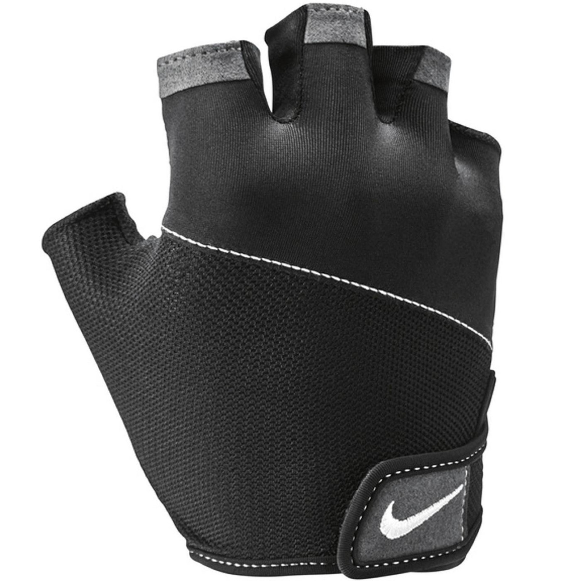 Рукавиці для фітнесу та важкої атлетики Nike W GYM ELEMENTAL FG чорний L N.LG.D2.010.LG L - Robinzon.ua