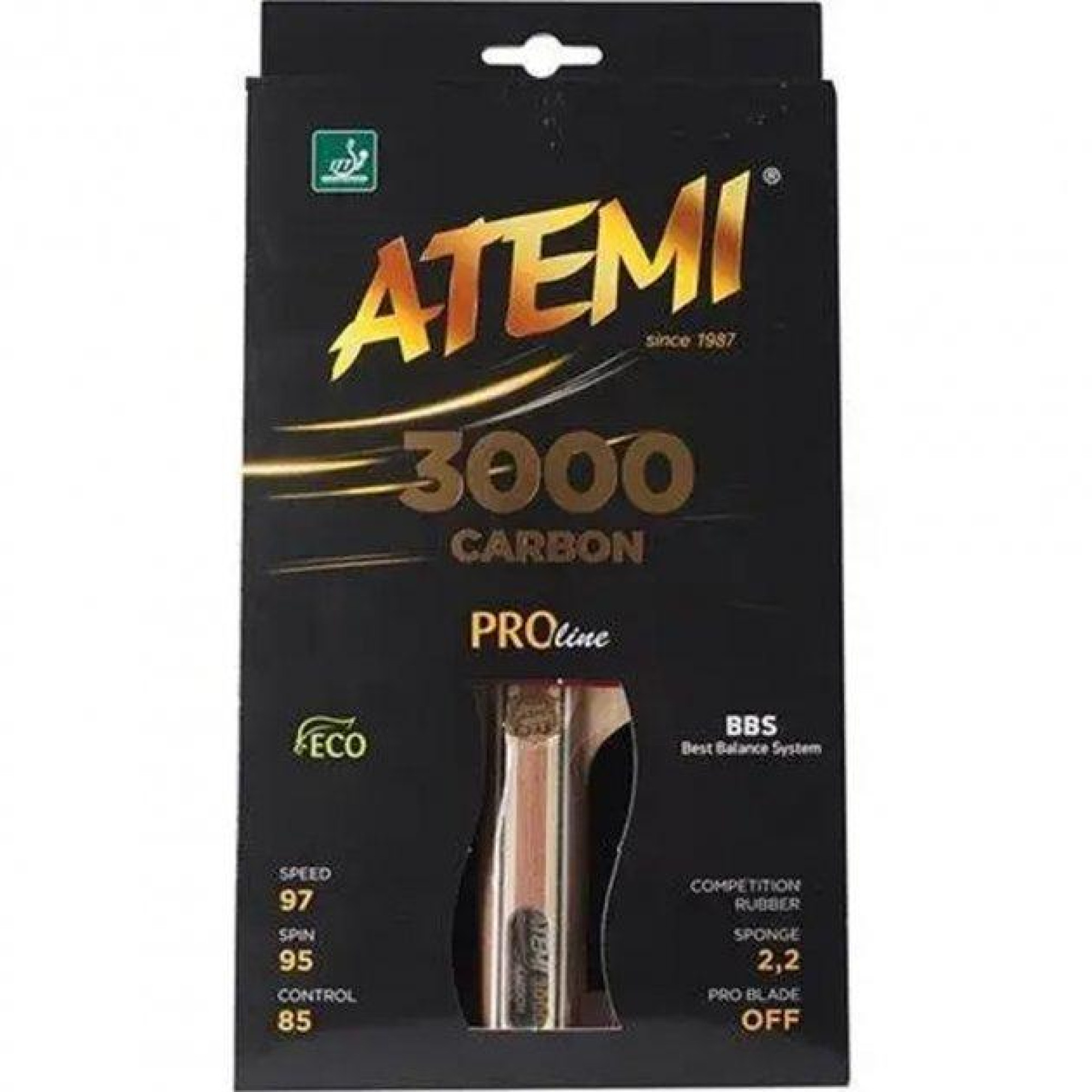 Ракетка для настольного тенниса ATEMI PRO 3000 (A3000PL) - 1 - Robinzon.ua