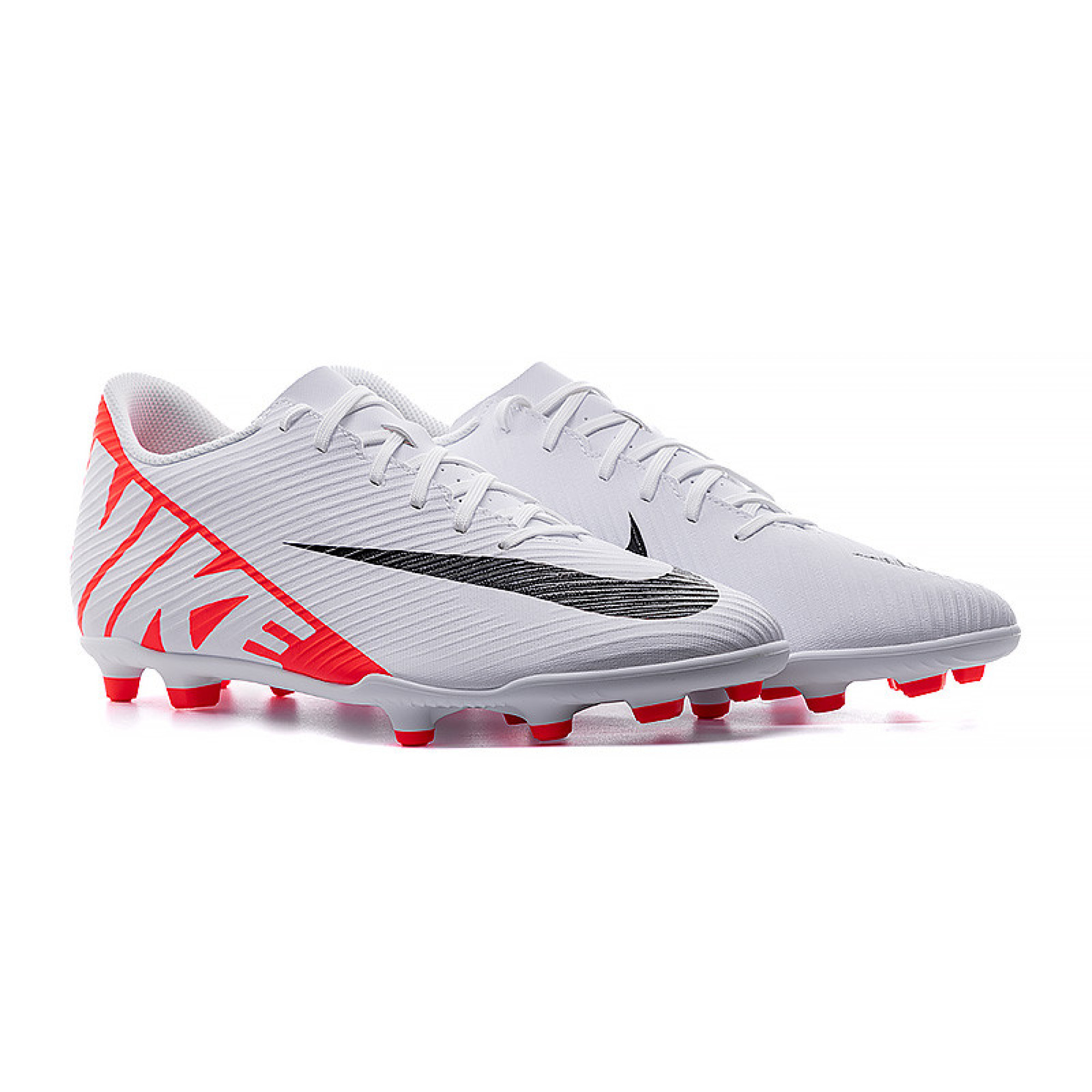 Чоловічі Бутси Nike VAPOR 15 CLUB FG/MG Білий 42.5 (7dDJ5963-600 42.5) - 4 - Robinzon.ua