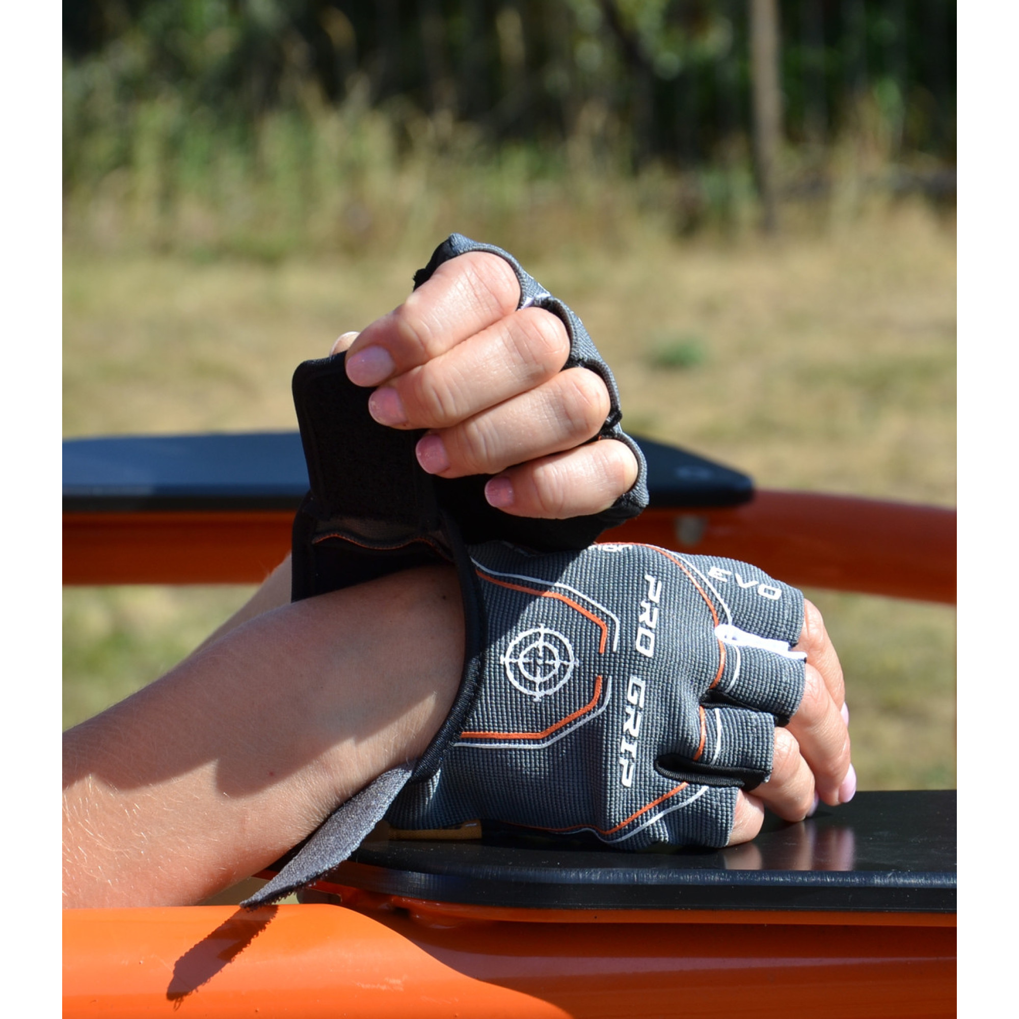 Рукавички для фітнесу і важкої атлетики Power System PS-2260 Pro Grip EVO Grey XS - 6 - Robinzon.ua