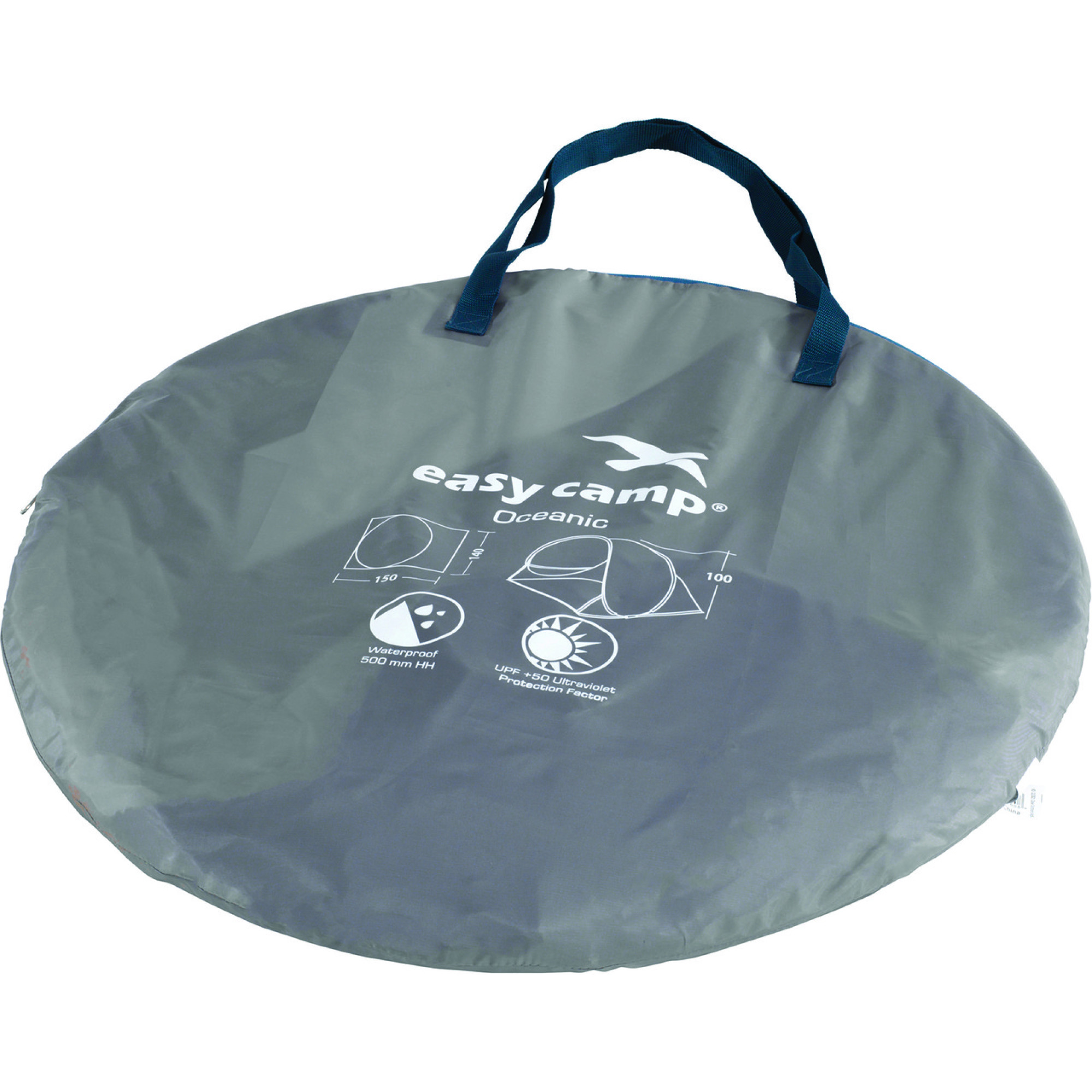 Намет пляжний Easy Camp Oceanic Grey/Sand (120433) - 4 - Robinzon.ua