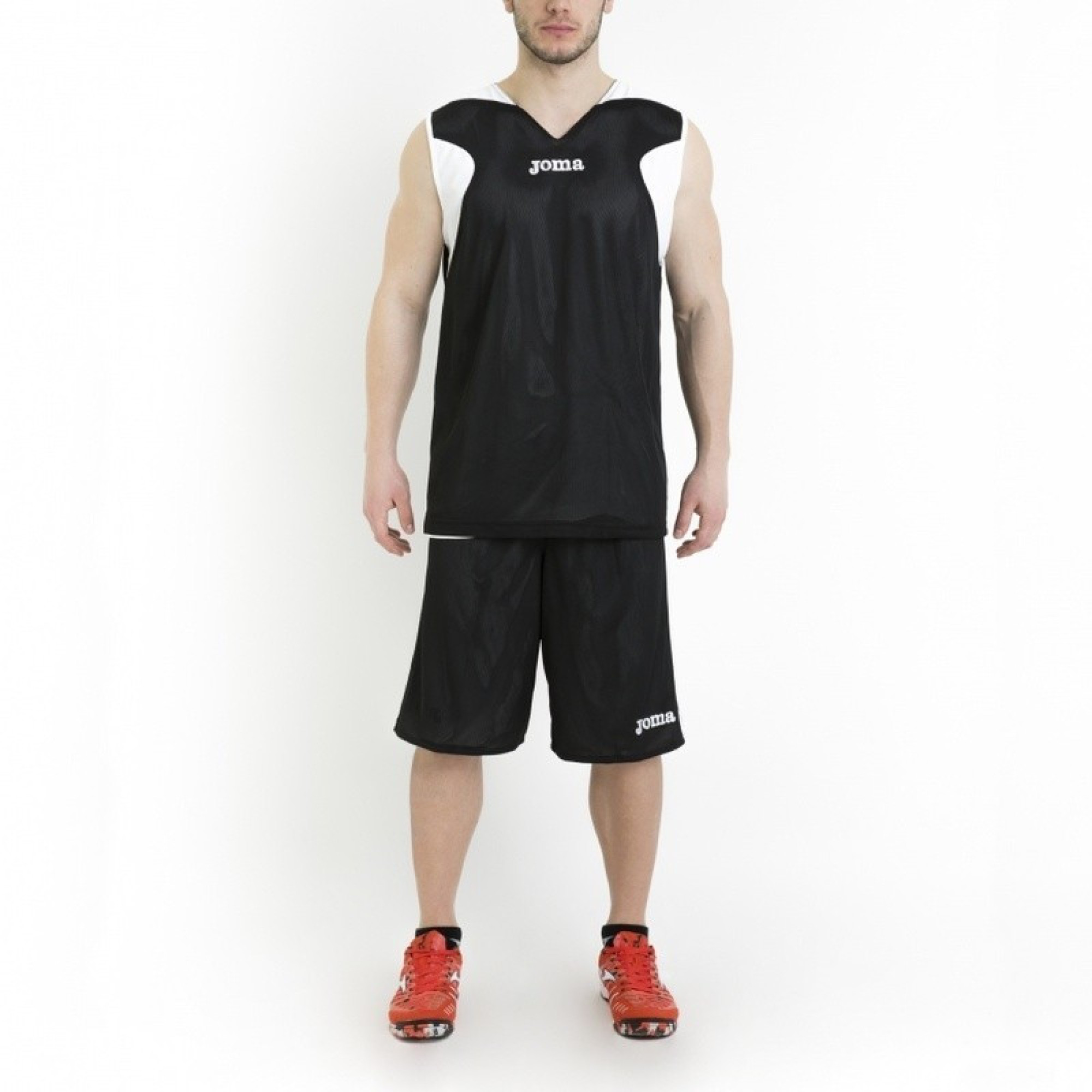 Баскетбольна форма Joma REVERSIBLE чорний,білий 3XL-4XL	 1184.001 3XL-4XL - 1 - Robinzon.ua