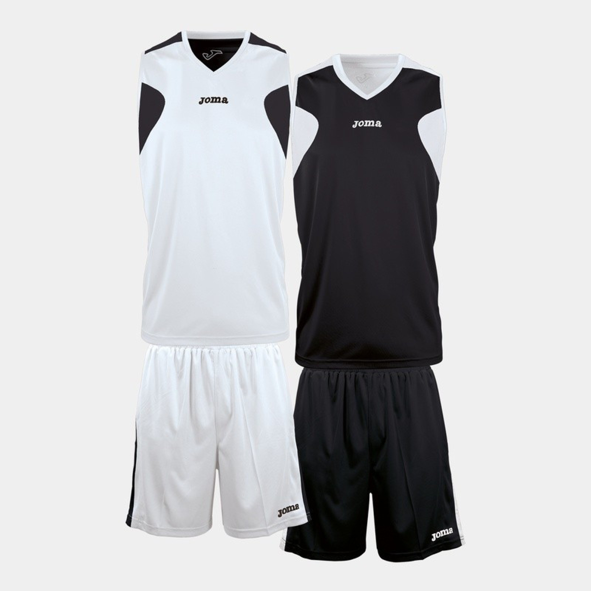 Баскетбольна форма Joma REVERSIBLE чорний,білий 3XL-4XL	 1184.001 3XL-4XL - Robinzon.ua