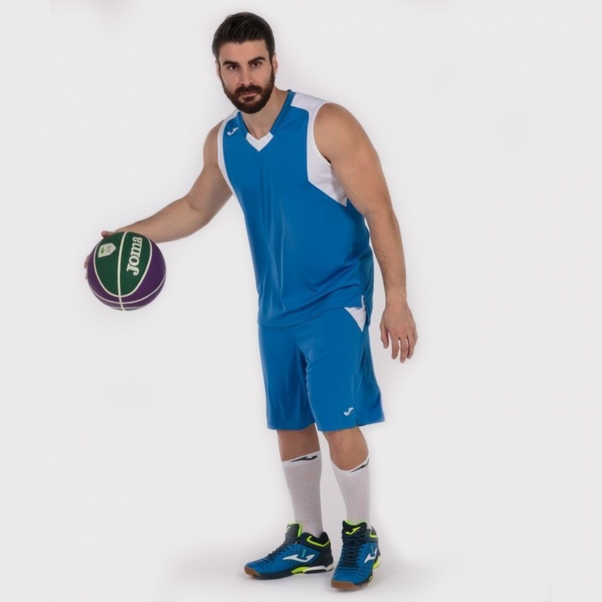 Баскетбольная форма Joma FINAL II синий XL 101115.702 XL - 3 - Robinzon.ua