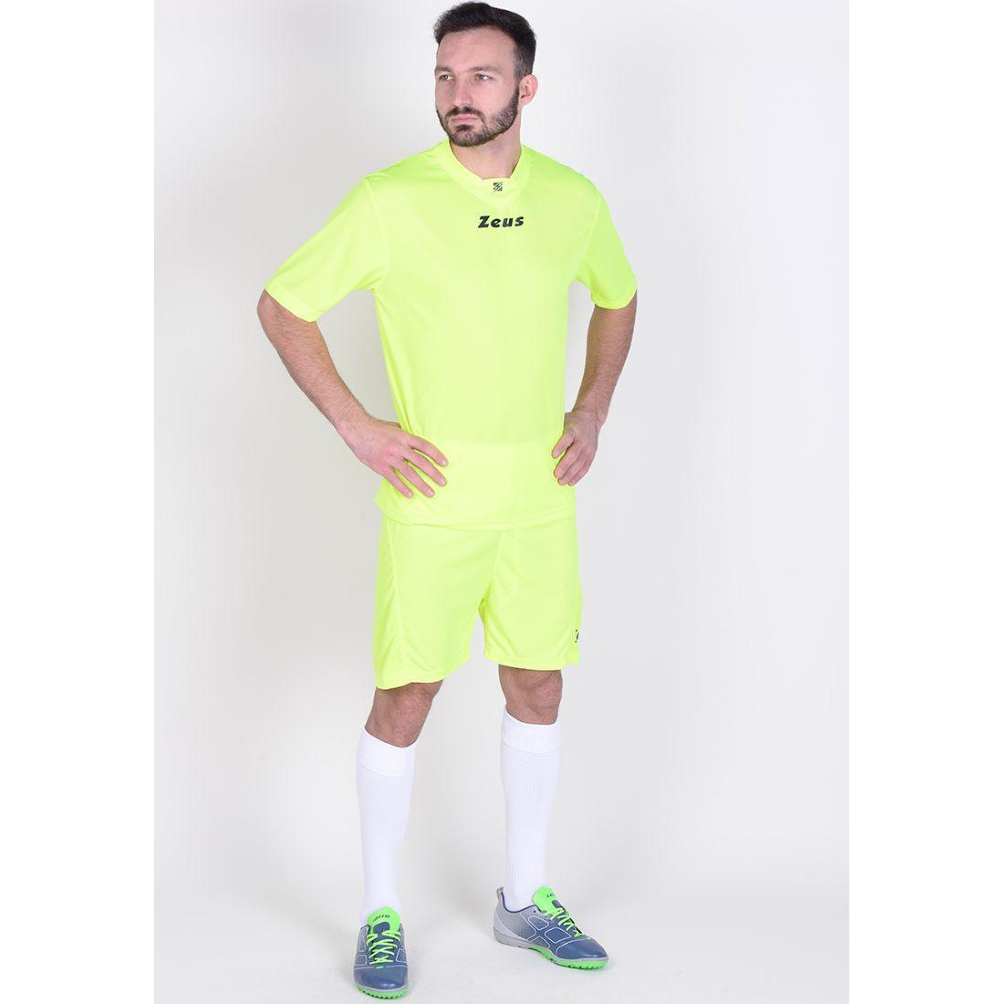 Форма (шорти + футболка) Zeus KIT PROMO жовтий XS Z00262 XS - Robinzon.ua