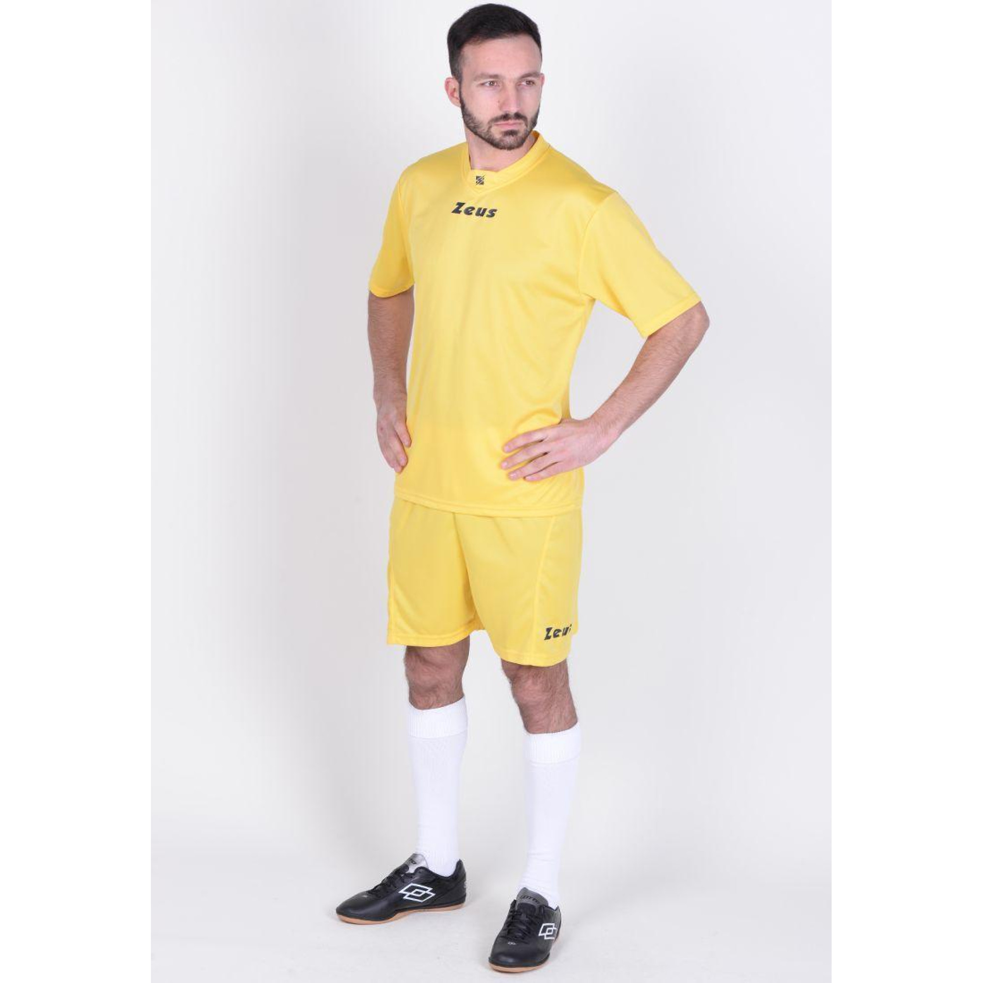 Форма (шорти + футболка) Zeus KIT PROMO жовтий S Z00840 S - Robinzon.ua