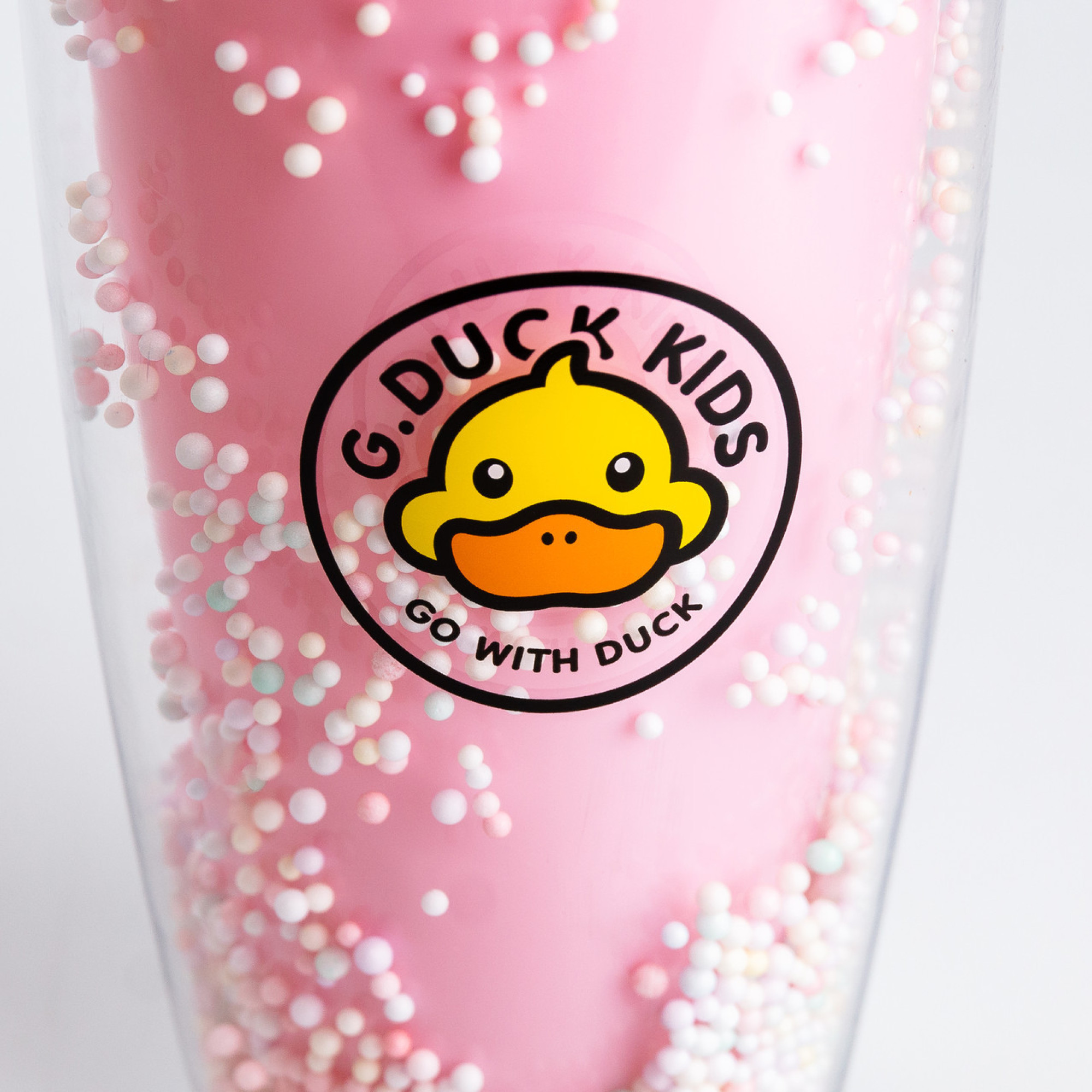 Многоразовый стакан с трубочкой и крышкой 750 мл пластиковый Розовый - 1 - Robinzon.ua