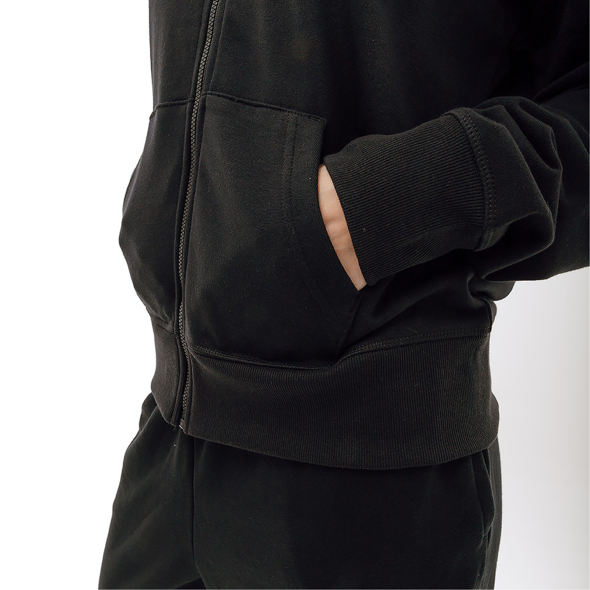 Жіноча Толстовка New Balance Essentials Stacked Logo FZ Чорний XS (7dWJ31530BK XS) - 2 - Robinzon.ua