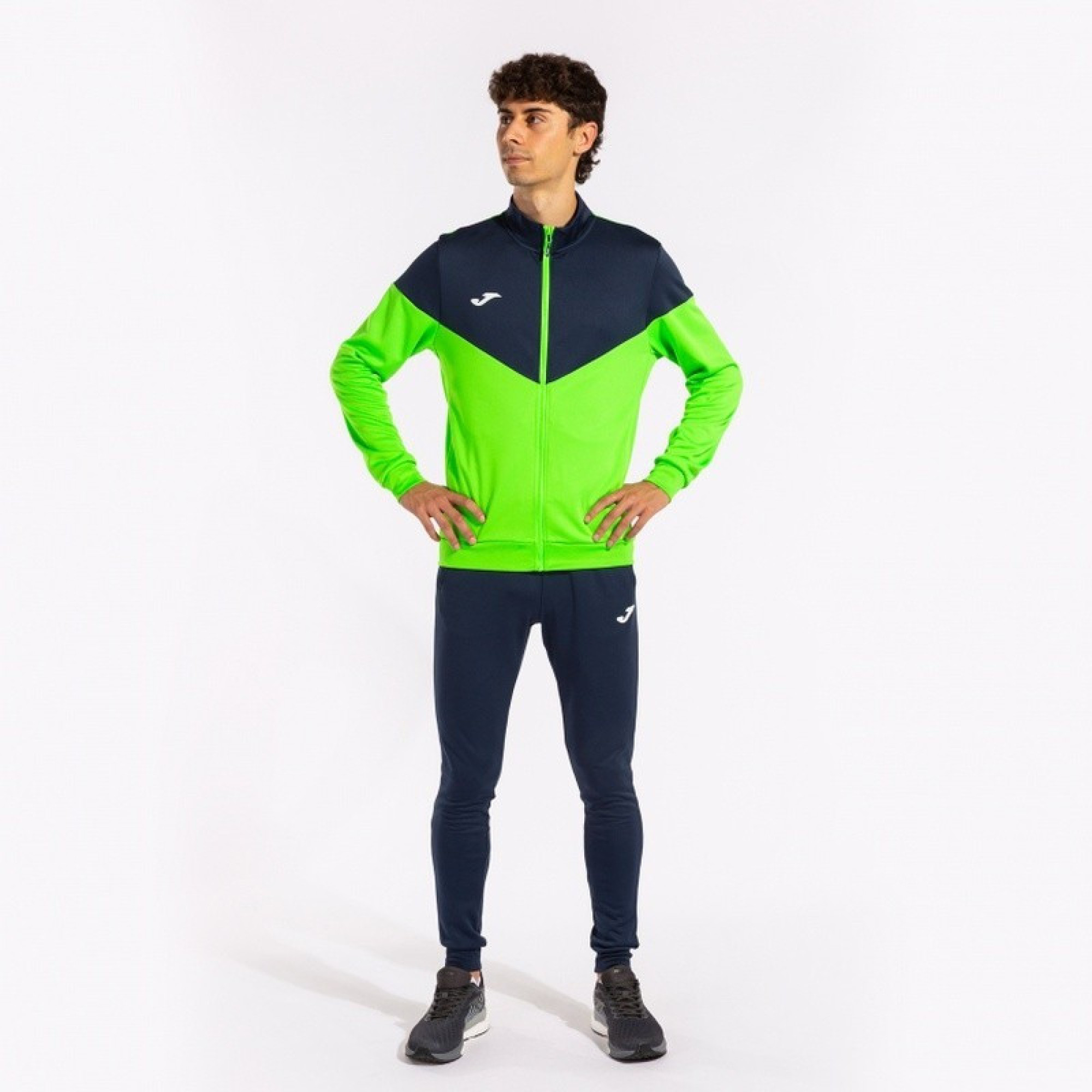 Чоловічий спортивний костюм Joma OXFORD TRACKSUIT FLUOR зелений,синій XL 102747.023 XL - 1 - Robinzon.ua