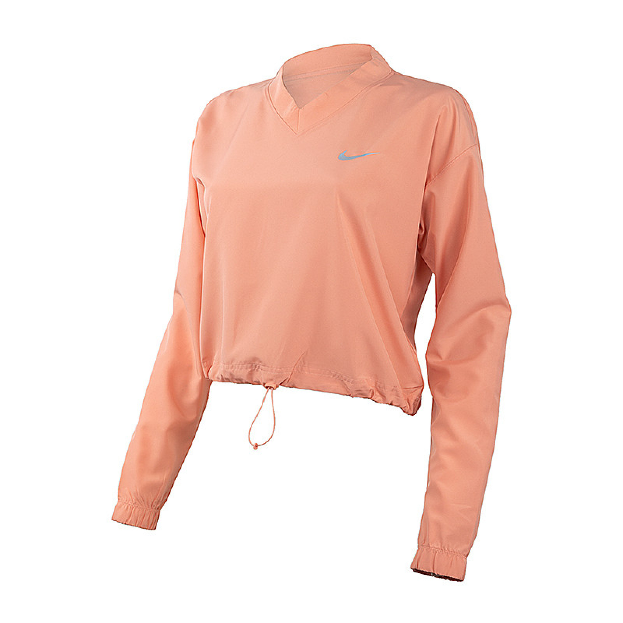 Жіноча Вітровка Nike W NK SWOOSH RUN JACKET Персиковий L (DM7775-824 L) - Robinzon.ua