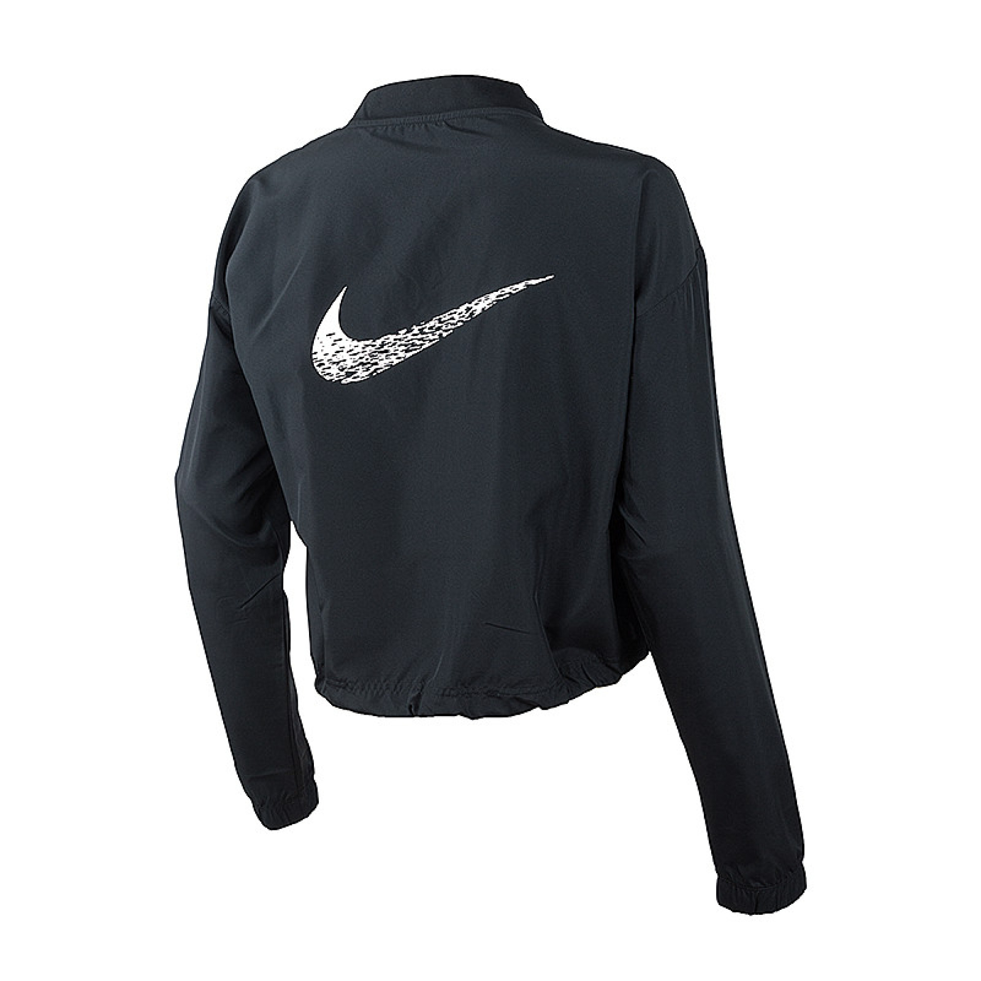 Жіноча Вітровка Nike W NK SWOOSH RUN JACKET Чорний L (DM7775-010 L) - 1 - Robinzon.ua