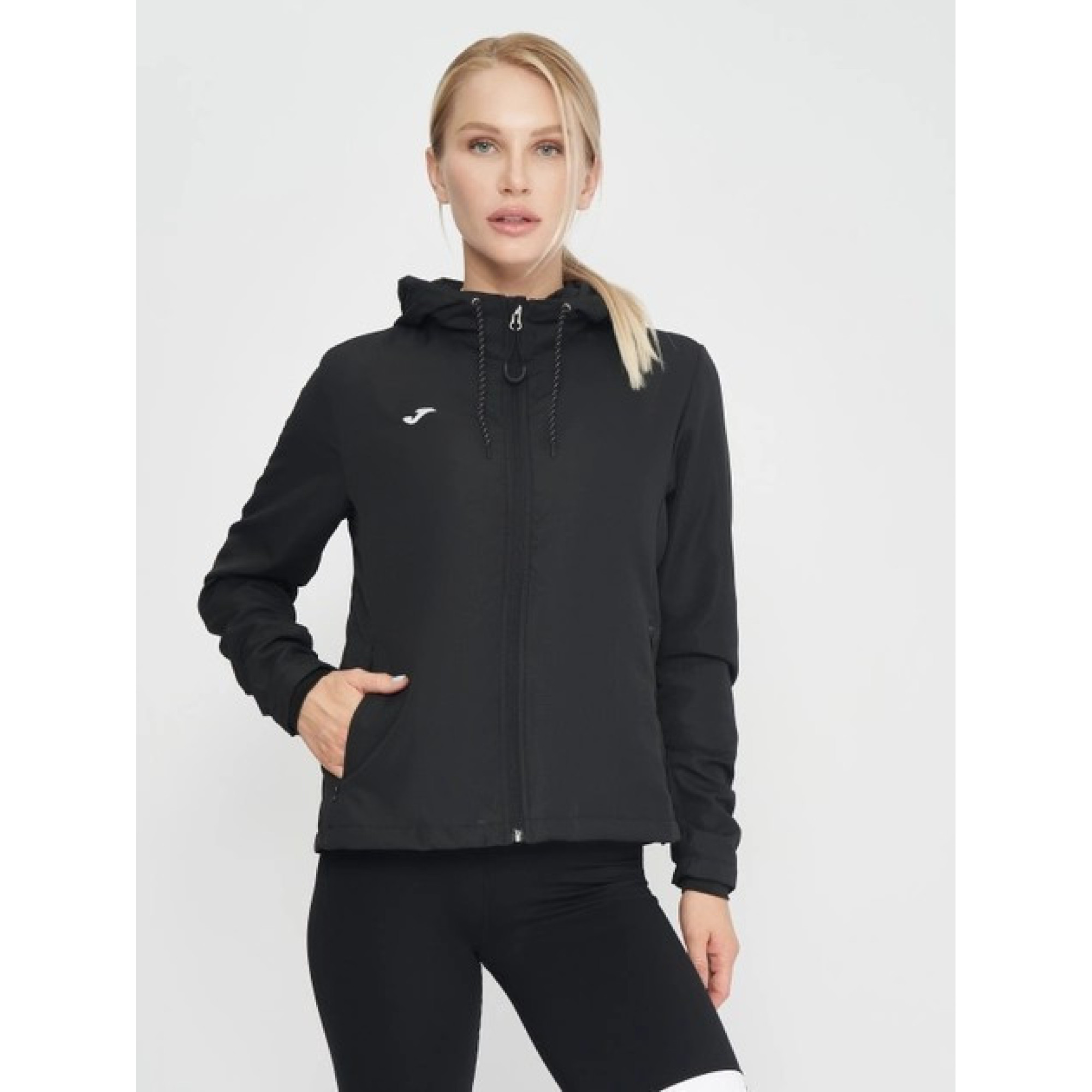 Жіноча вітровка Joma ZERO WINDBREAKER чорний M 901618.100 M - Robinzon.ua