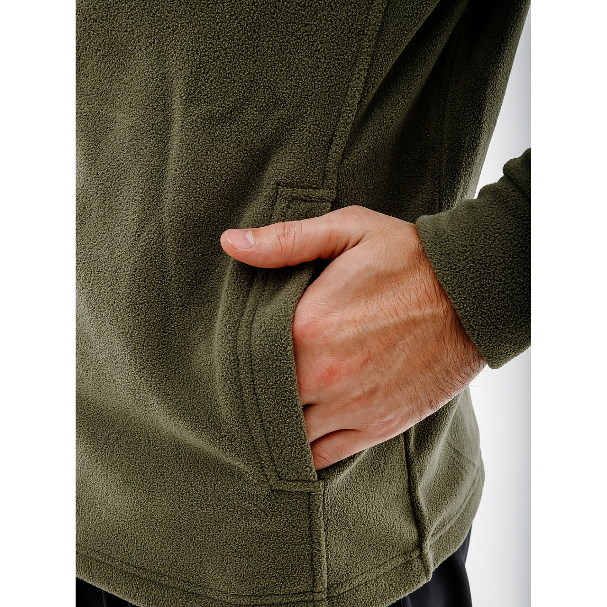 Чоловіча Кофта CMP MAN JACKET Хакі 2XL (7d33H2347-F876 2XL) - 1 - Robinzon.ua