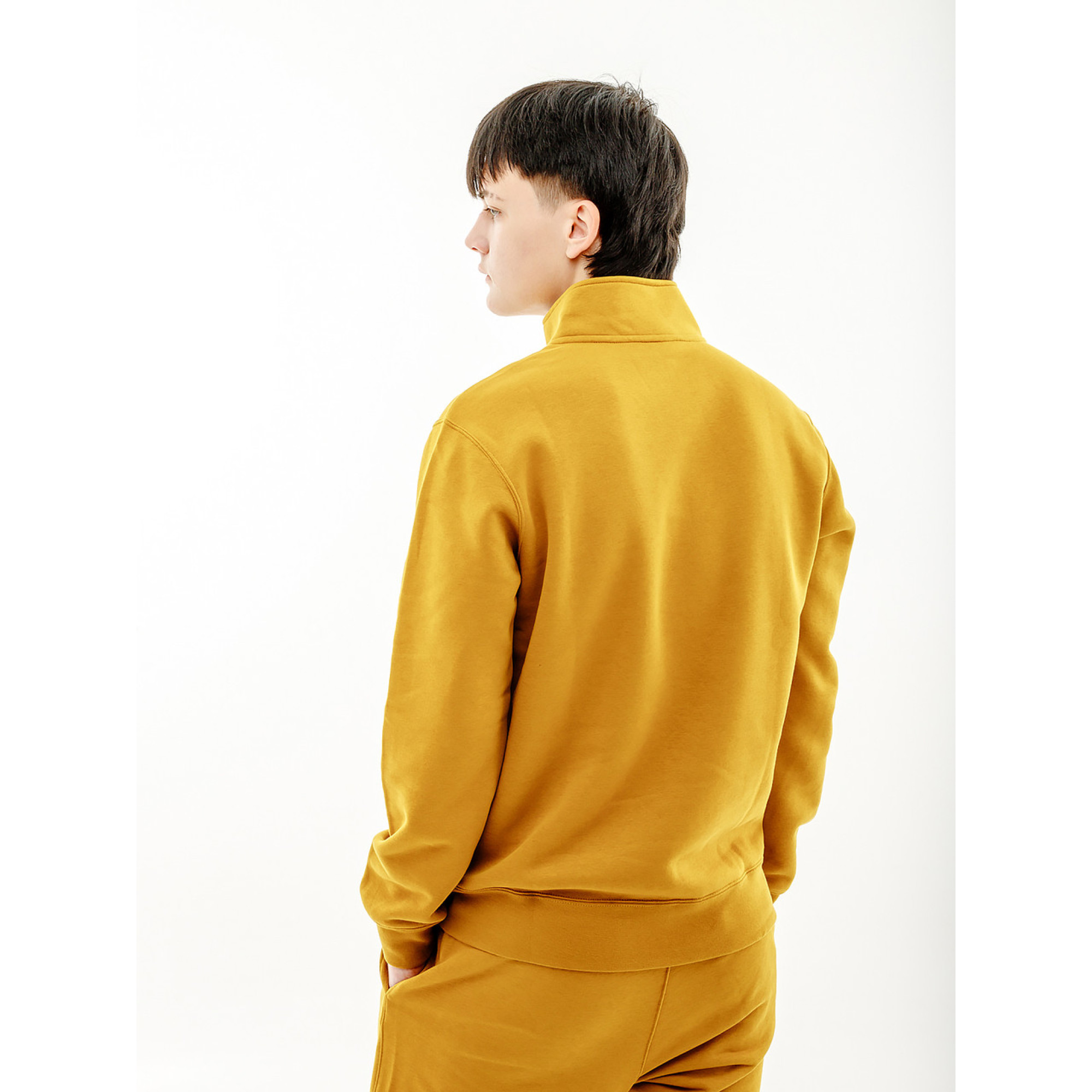 Чоловіча Кофта Nike CLUB BB HZ TOP Жовтий XL (7dDD4732-716 XL) - 2 - Robinzon.ua