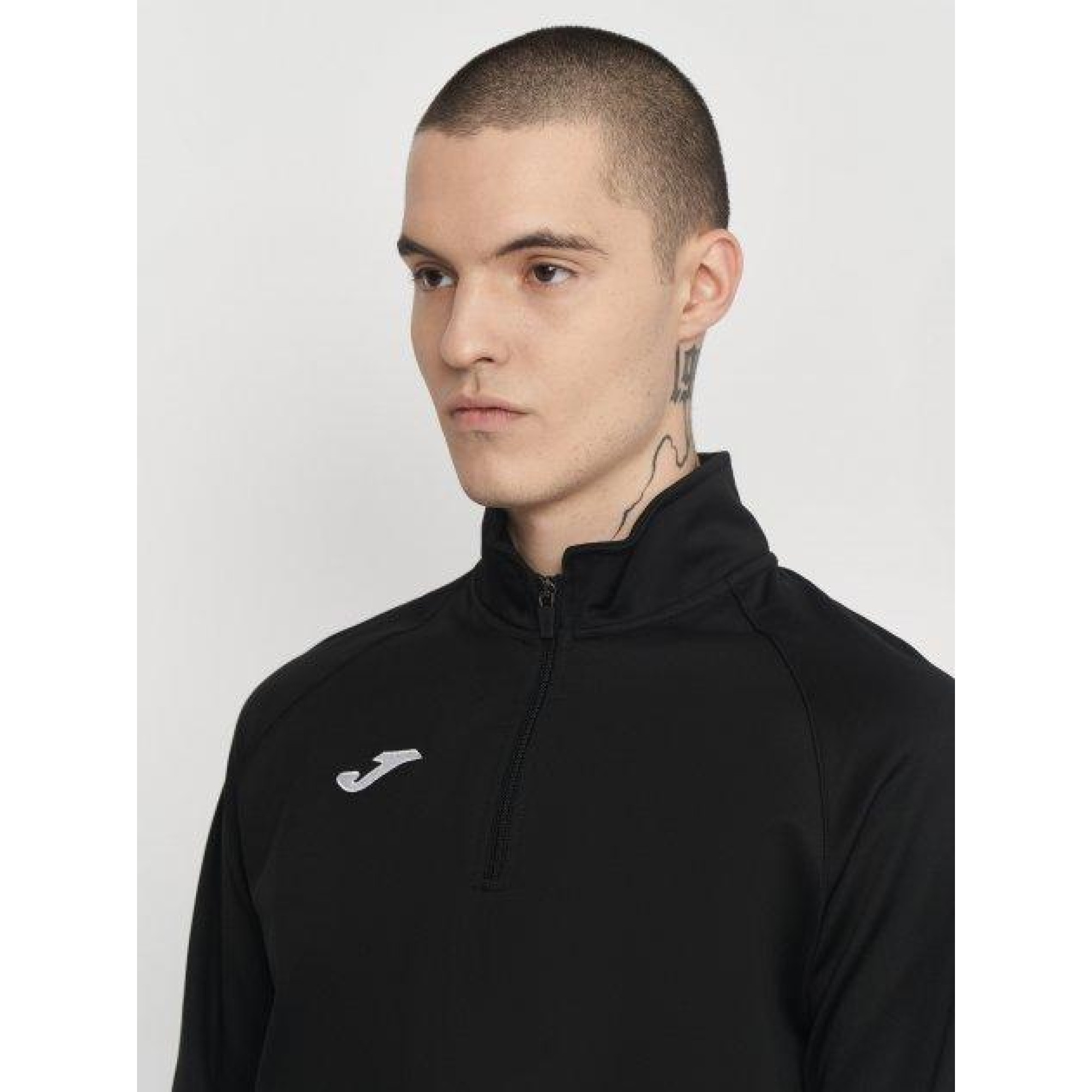 Чоловіча спортивна кофта Joma Faraon Чорний M (100285.100) - 3 - Robinzon.ua