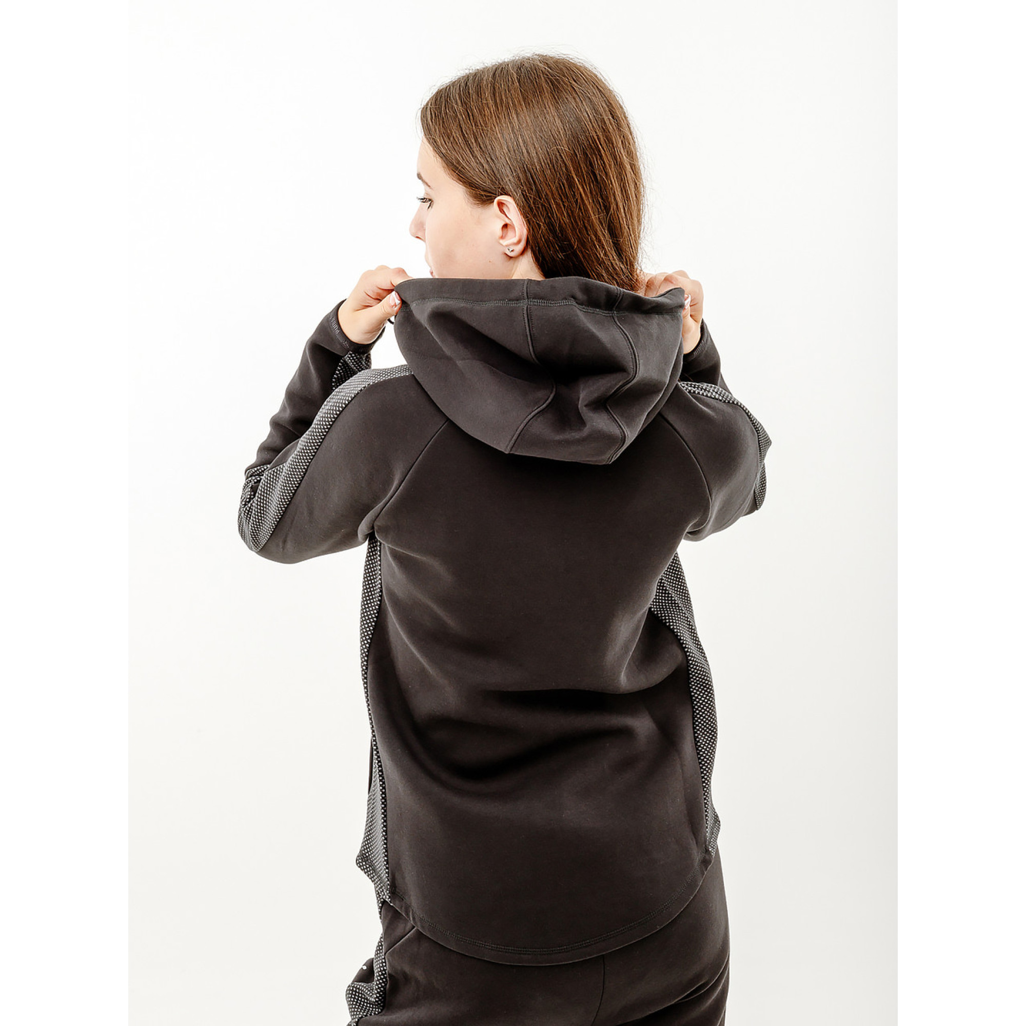 Жіноча Кофта Puma EVOSTRIPE Full-Zip Hoodie Чорний  XS (7d67607301 XS) - 1 - Robinzon.ua