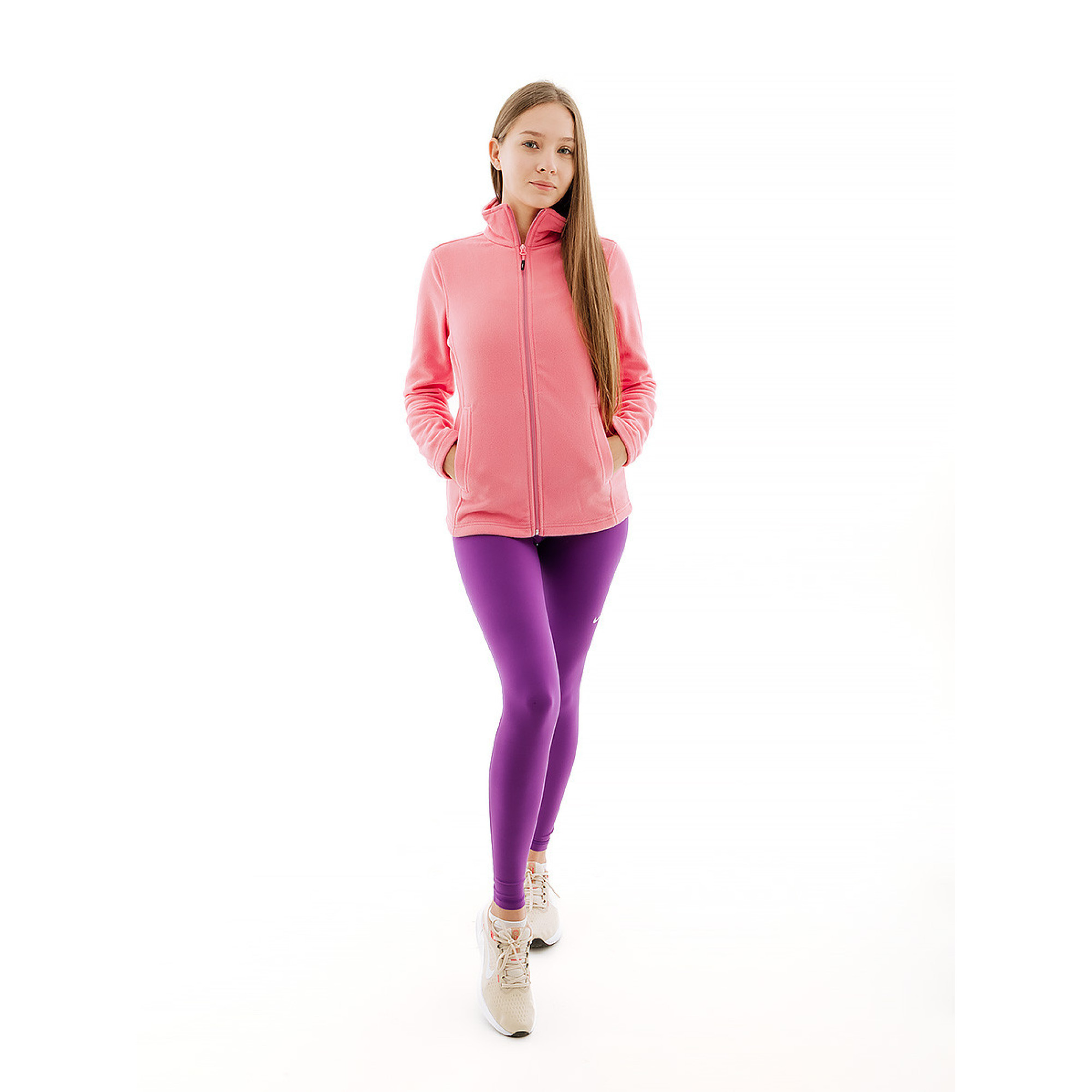 Женская Кофта CMP WOMAN JACKET Розовый L (7d33H2356-B634 L) - 2 - Robinzon.ua