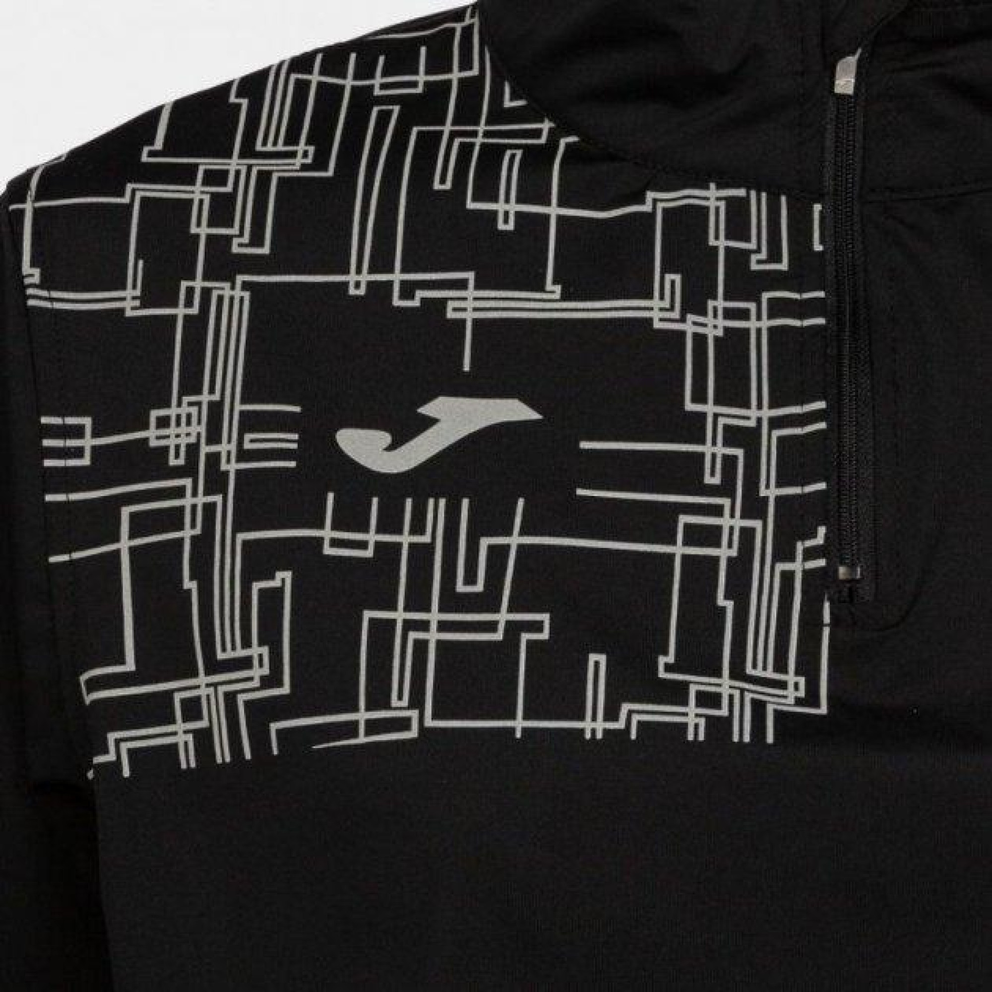 Жіноча спортивна кофта Joma Elite VIII Чорний S (901402.100) - 2 - Robinzon.ua