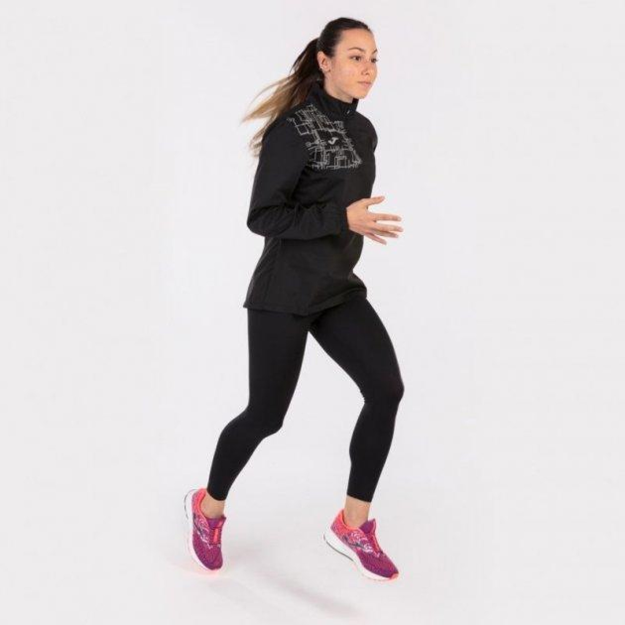 Жіноча спортивна кофта Joma Elite VIII Чорний S (901402.100) - 5 - Robinzon.ua