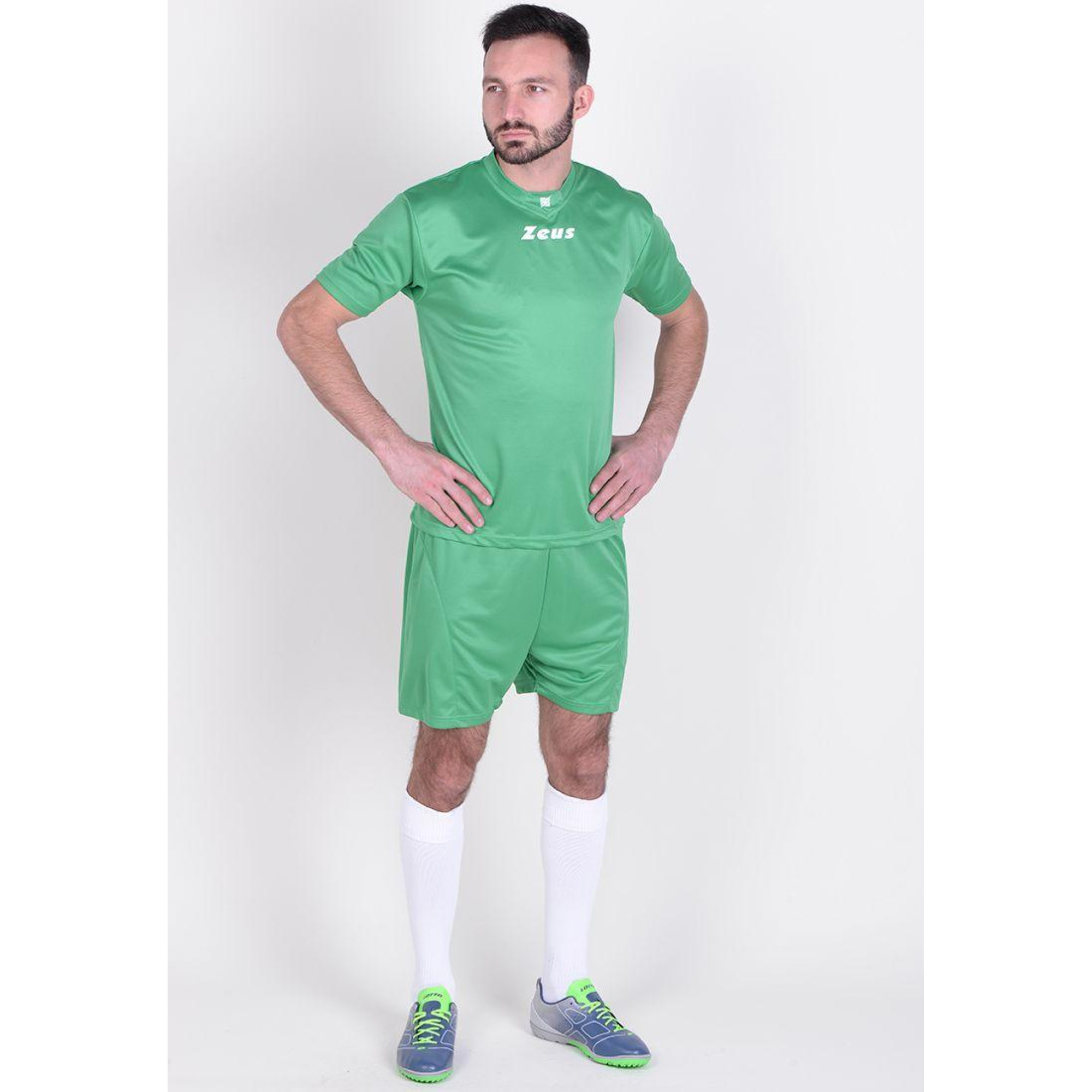 Форма (шорти + футболка) Zeus KIT PROMO зелений 2XL Z00529 2XL - Robinzon.ua