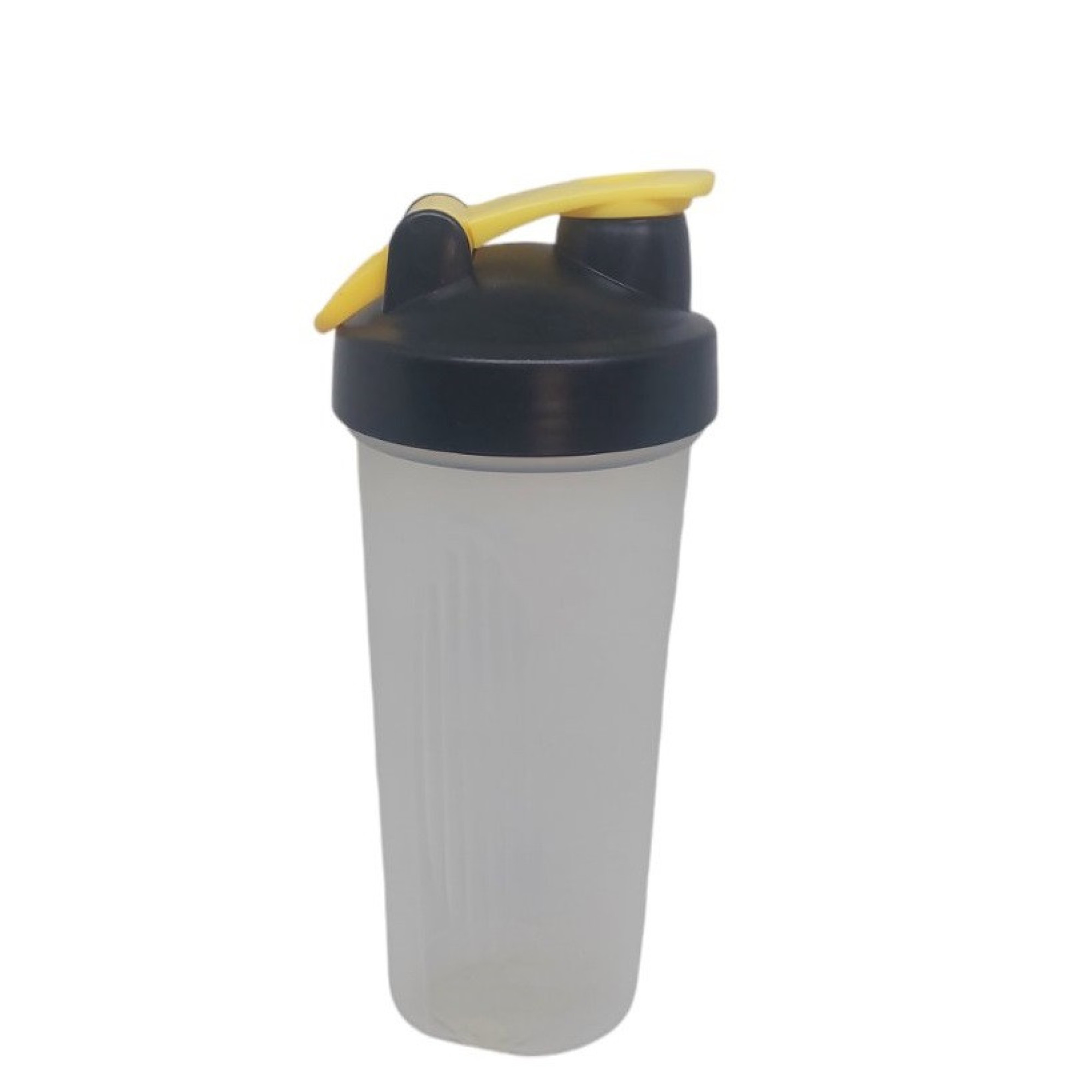 Спортивна пляшка для води Stenson R84772 600мл чорно-жовтий. Герметична пляшка для води - Robinzon.ua