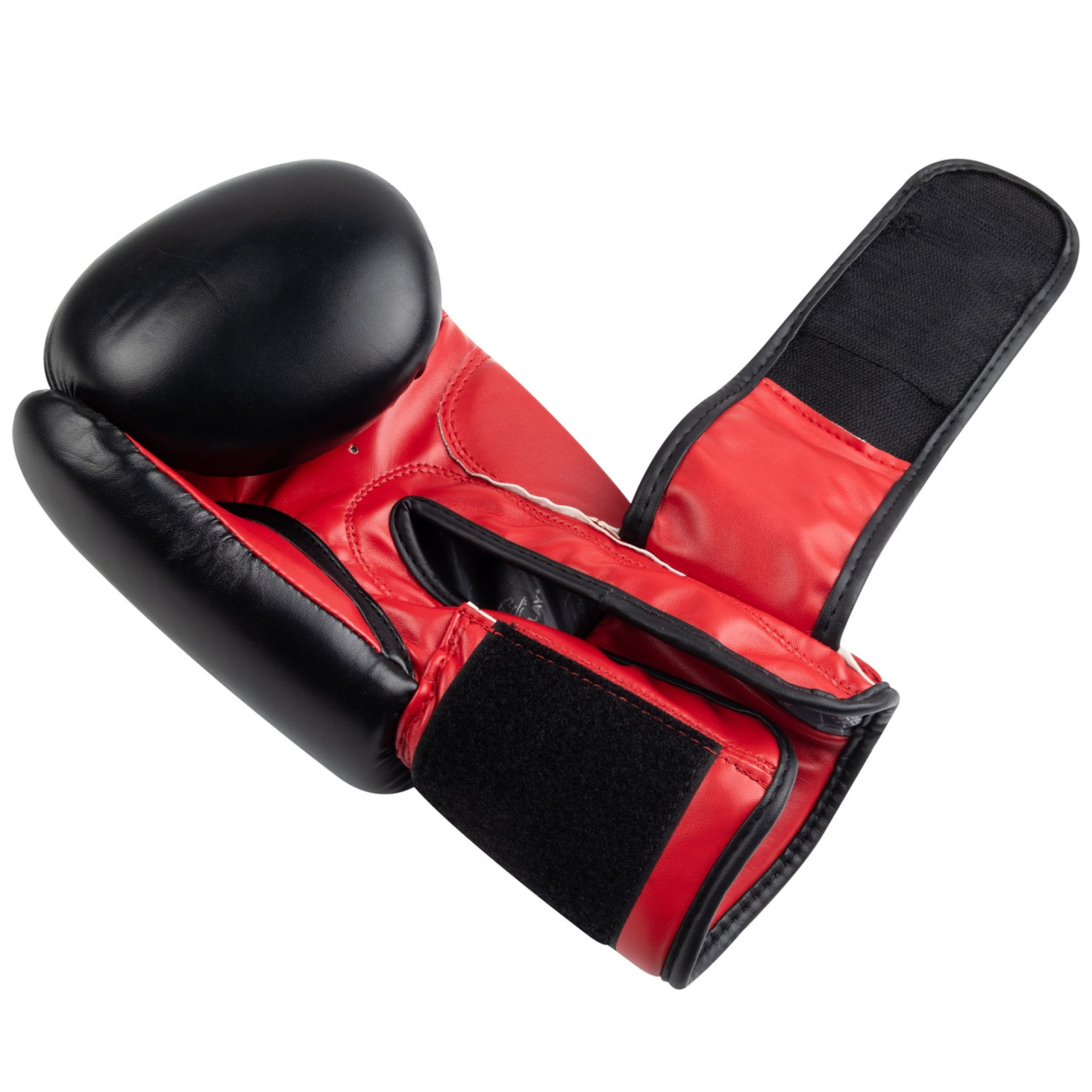 Боксерські рукавиці PowerPlay 3004 Classic Чорно-Червоні 12 унцій - 5 - Robinzon.ua