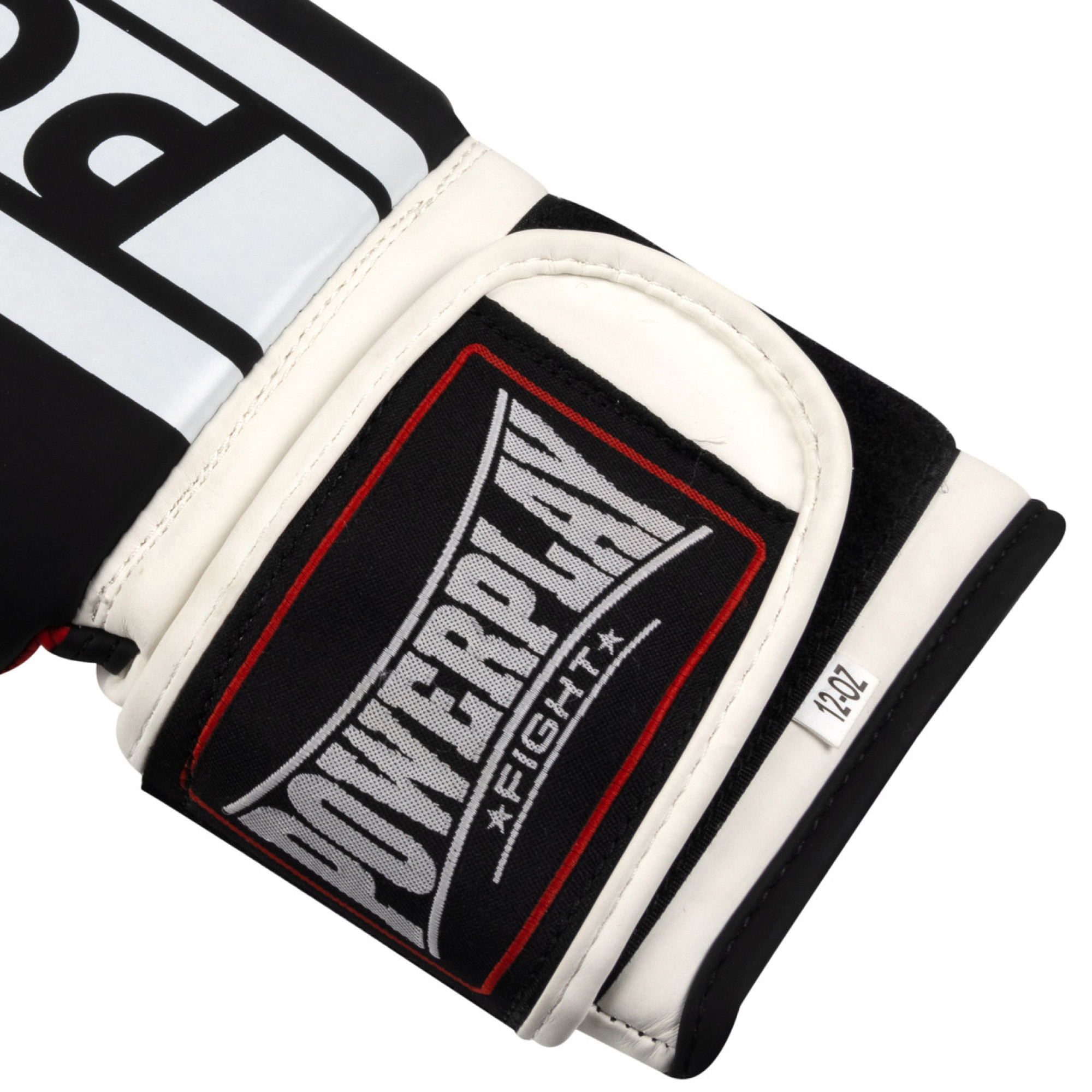 Боксерські рукавиці PowerPlay 3086 Matt Challenger Чорно-Білі 12 унцій - 6 - Robinzon.ua