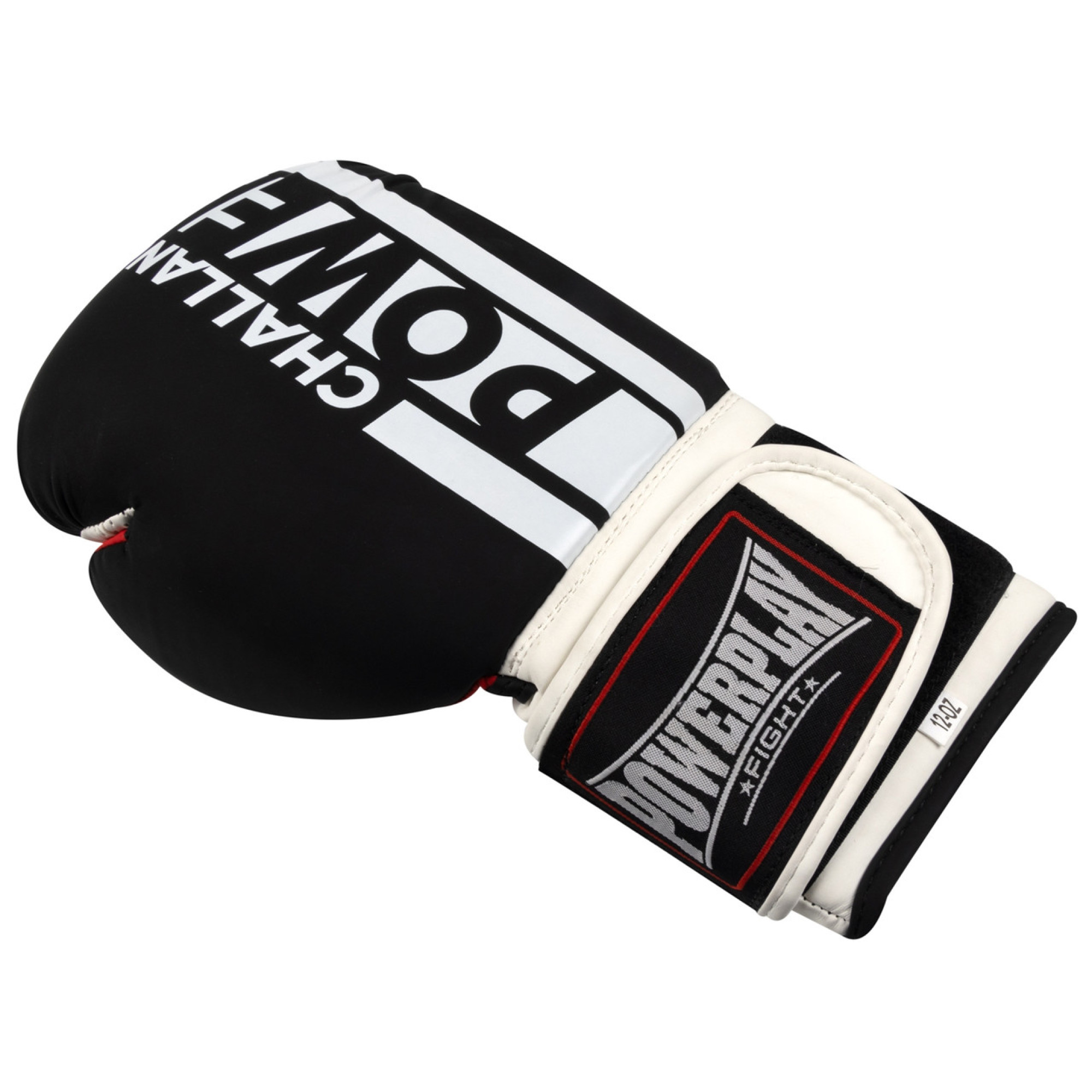 Боксерські рукавиці PowerPlay 3086 Matt Challenger Чорно-Білі 12 унцій - 3 - Robinzon.ua