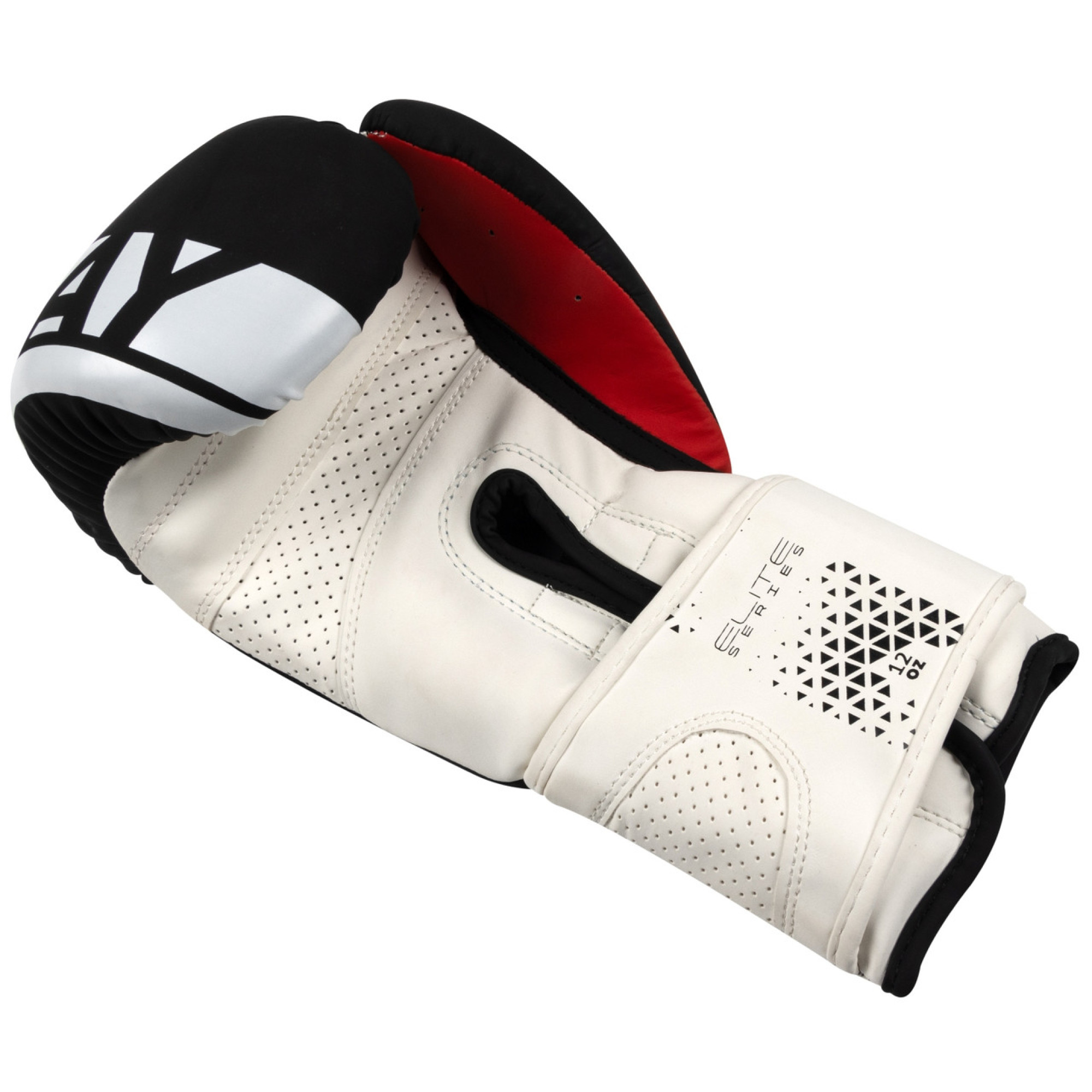 Боксерські рукавиці PowerPlay 3086 Matt Challenger Чорно-Білі 12 унцій - 4 - Robinzon.ua