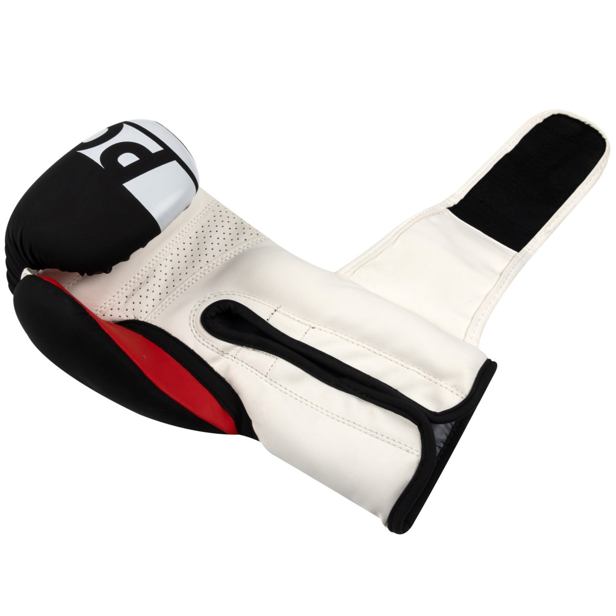 Боксерські рукавиці PowerPlay 3086 Matt Challenger Чорно-Білі 12 унцій - 5 - Robinzon.ua