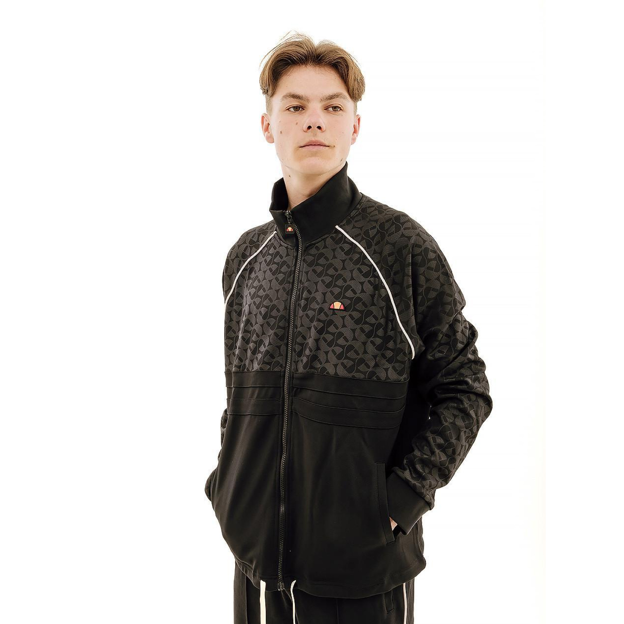 Чоловіча Кофта спортивна Ellesse Soldo Track top Чорний S (7dSUT19255-011 S) - Robinzon.ua